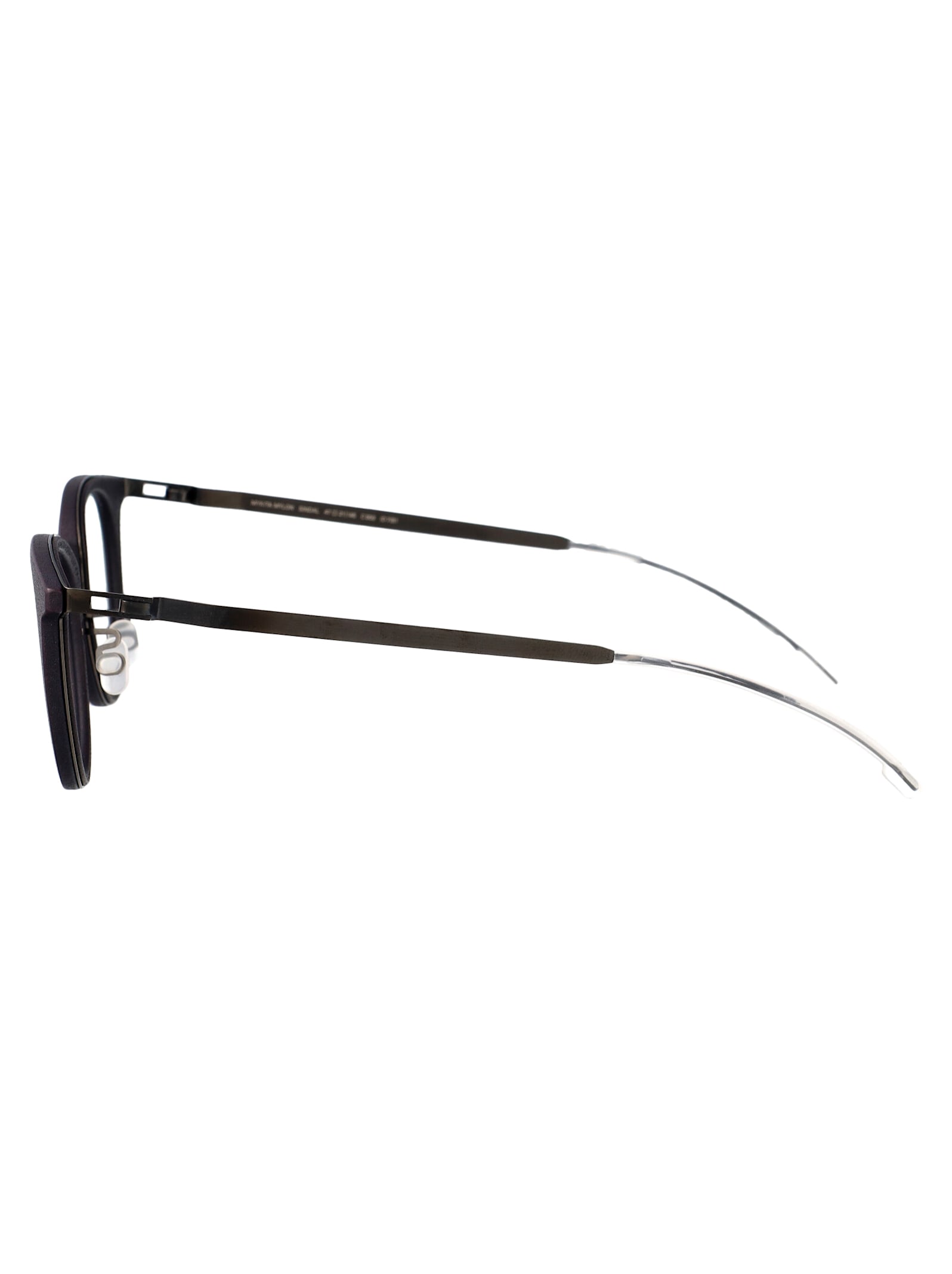 Mykita Sindal Glasses In 559 Mh60 Slate Grey Shin