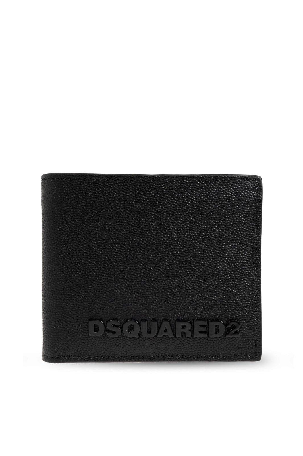 Shop Dsquared2 Logo-lettering Bi-fold Wallet In .