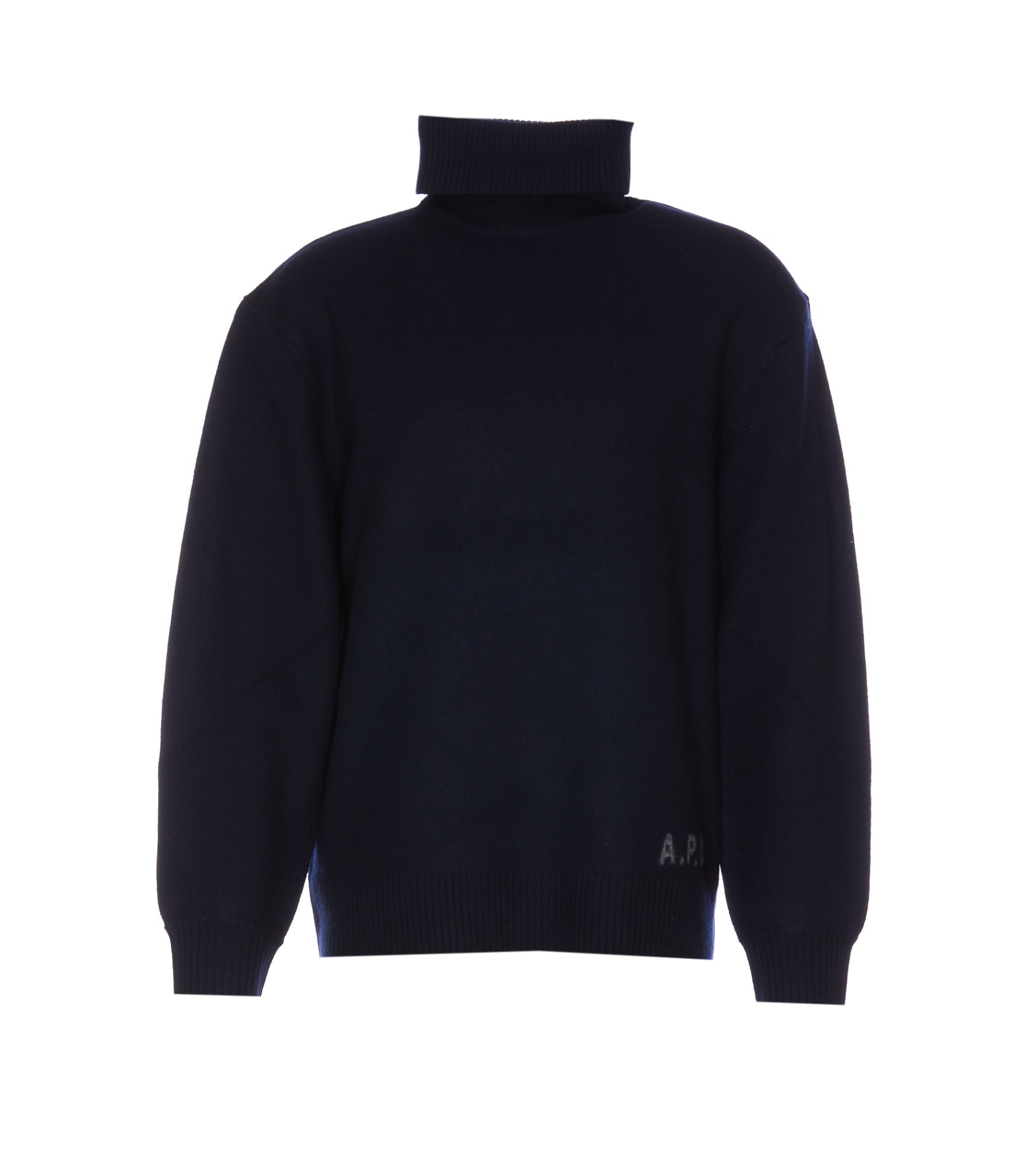 Shop Apc Walter Pullover In Blue