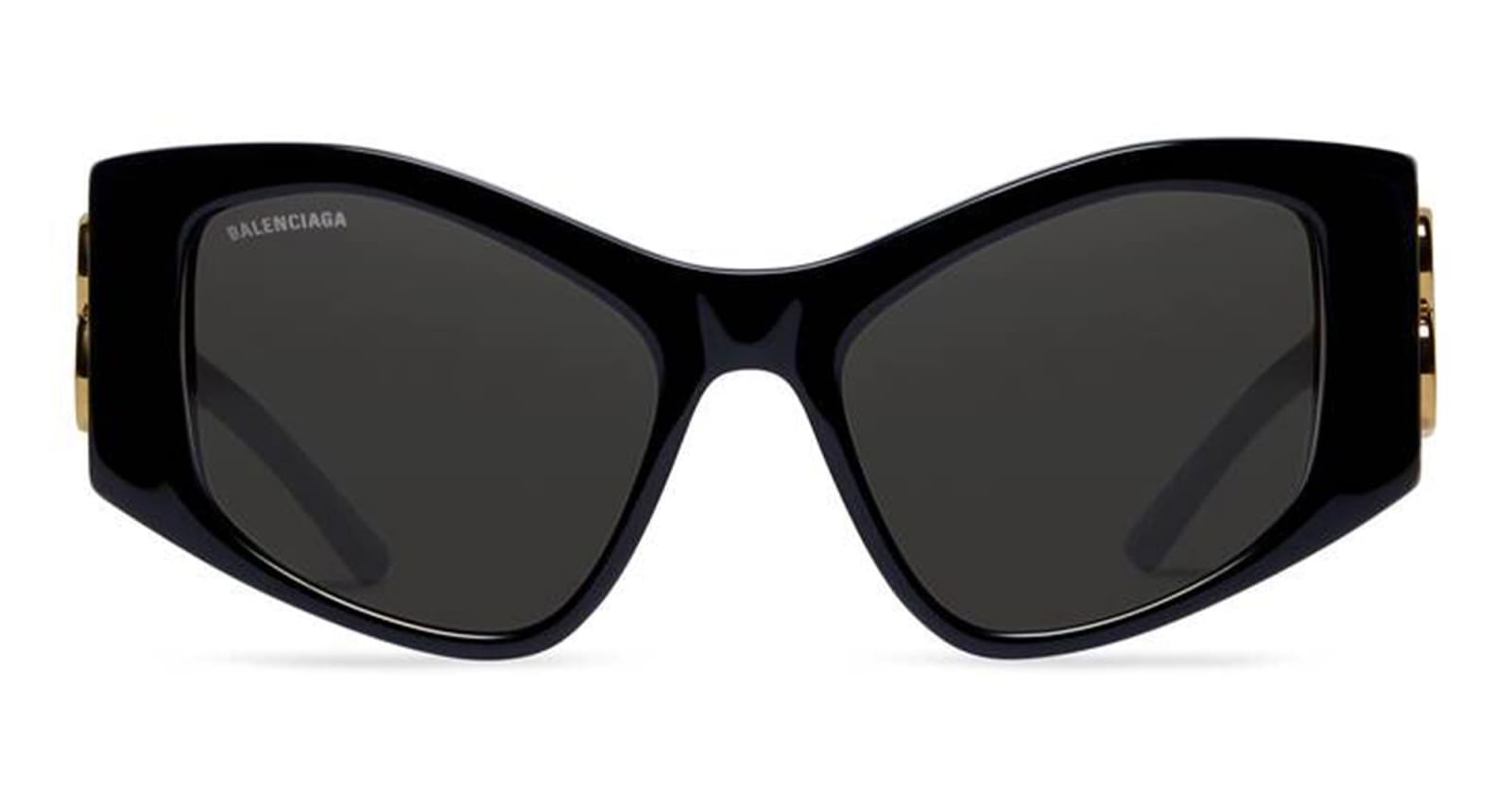 Shop Balenciaga Bb0287s-001 - Black Sunglasses