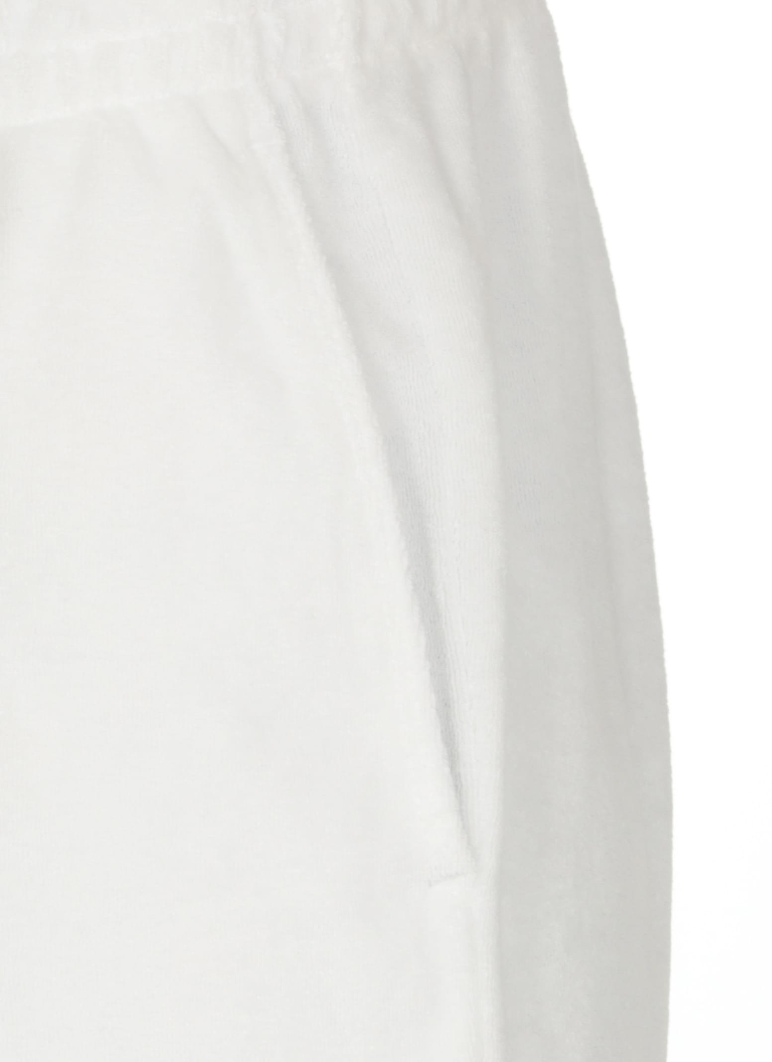 Shop Ralph Lauren Terry Cloth Bermuda Shorts In White