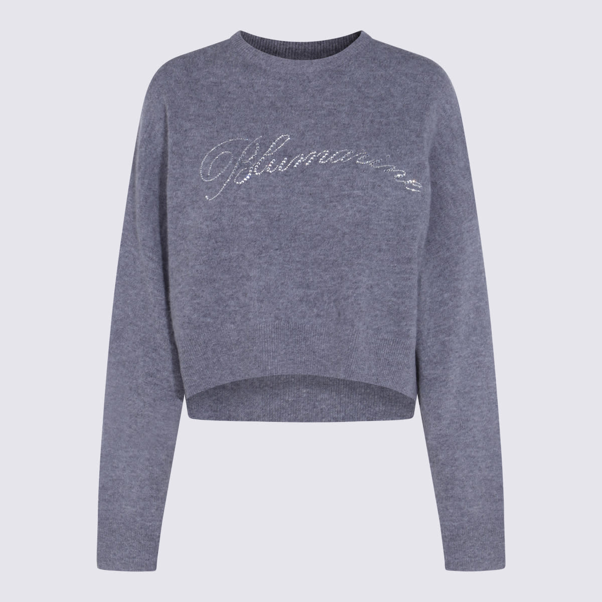 Blumarine Sweaters Grey Excalibur In Gray