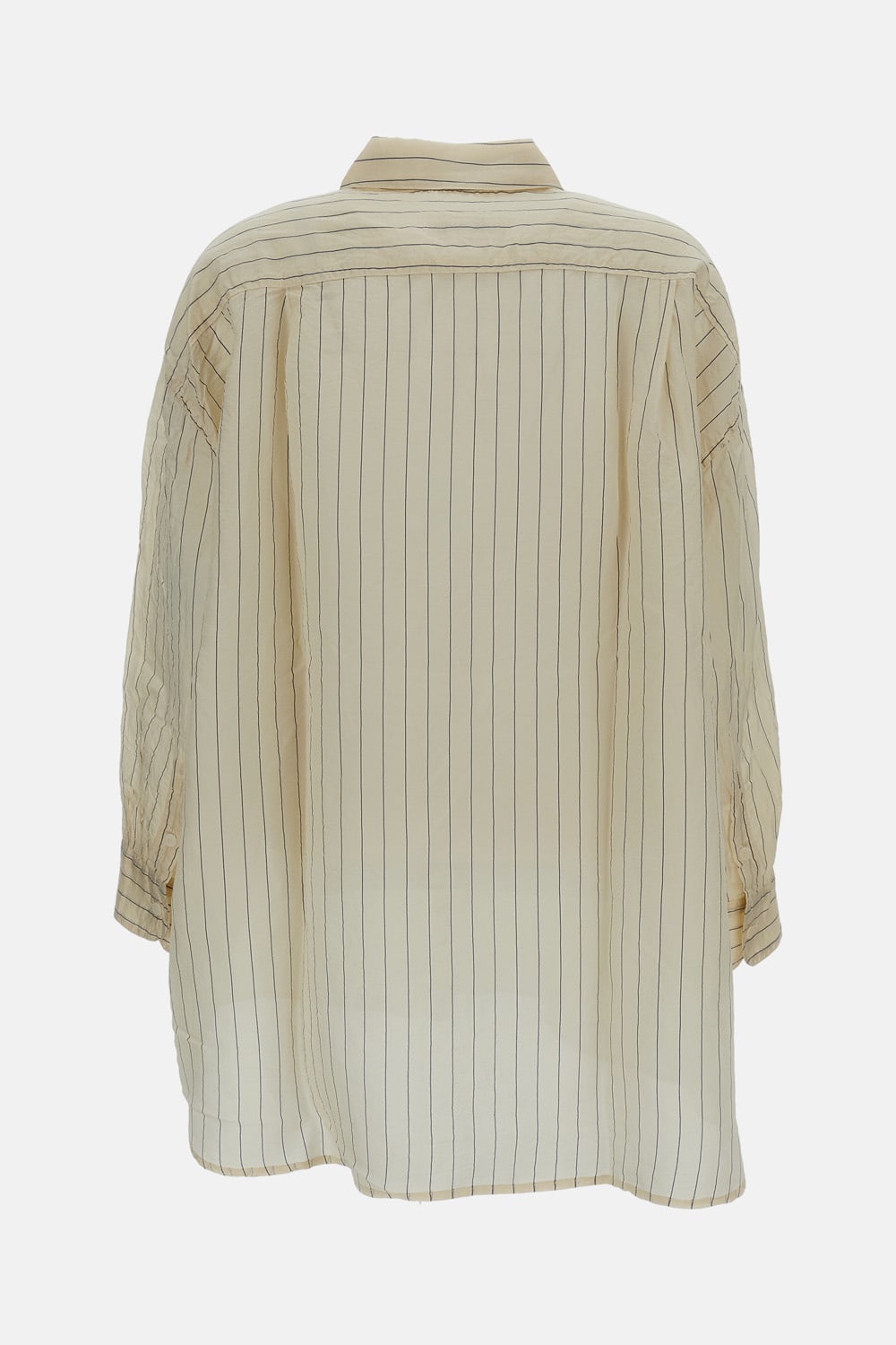 Casey Casey Hamnet Striped Shirt In Sand