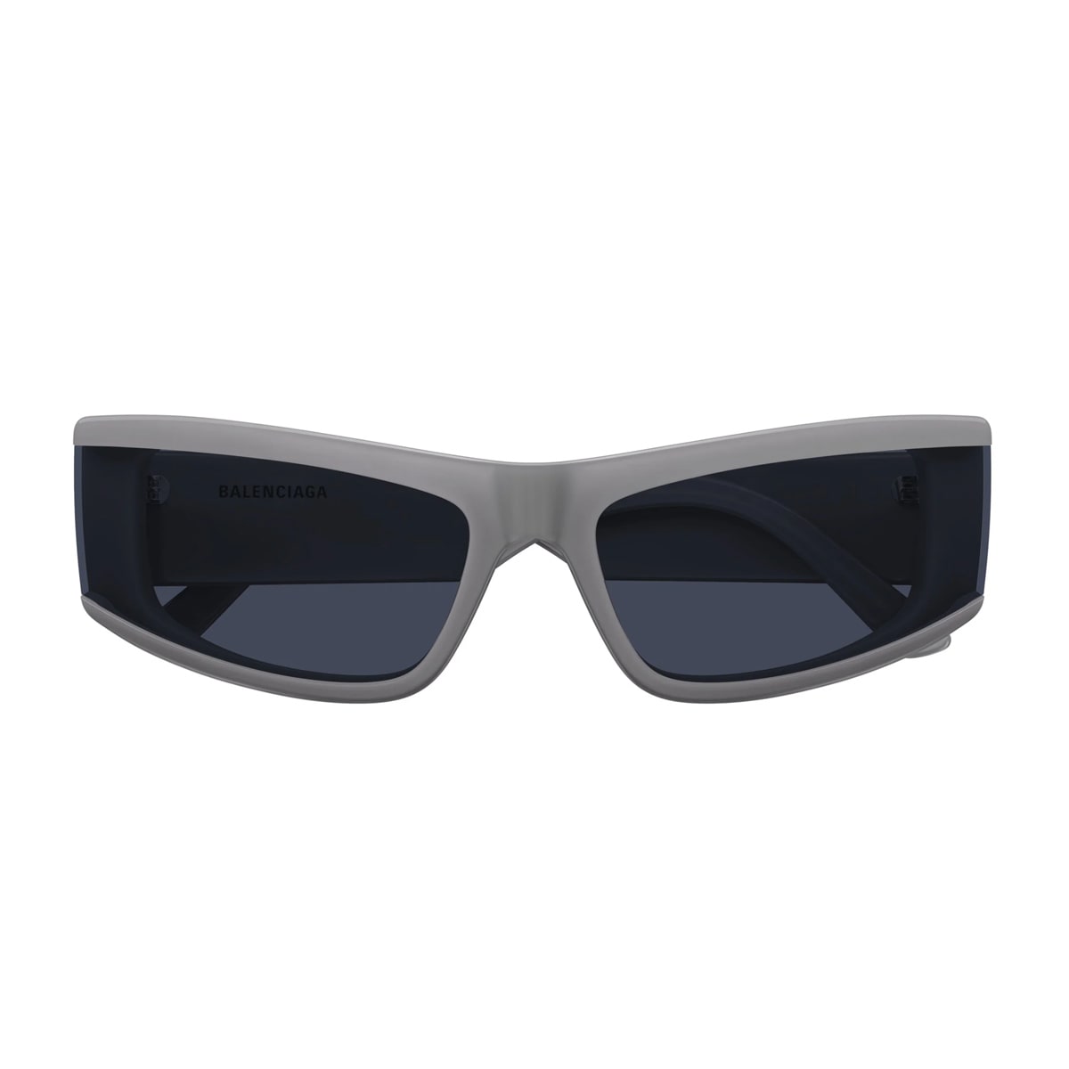 Shop Balenciaga Bb0301s 003 Sunglasses Sunglasses In 003 Grey Grey Blue