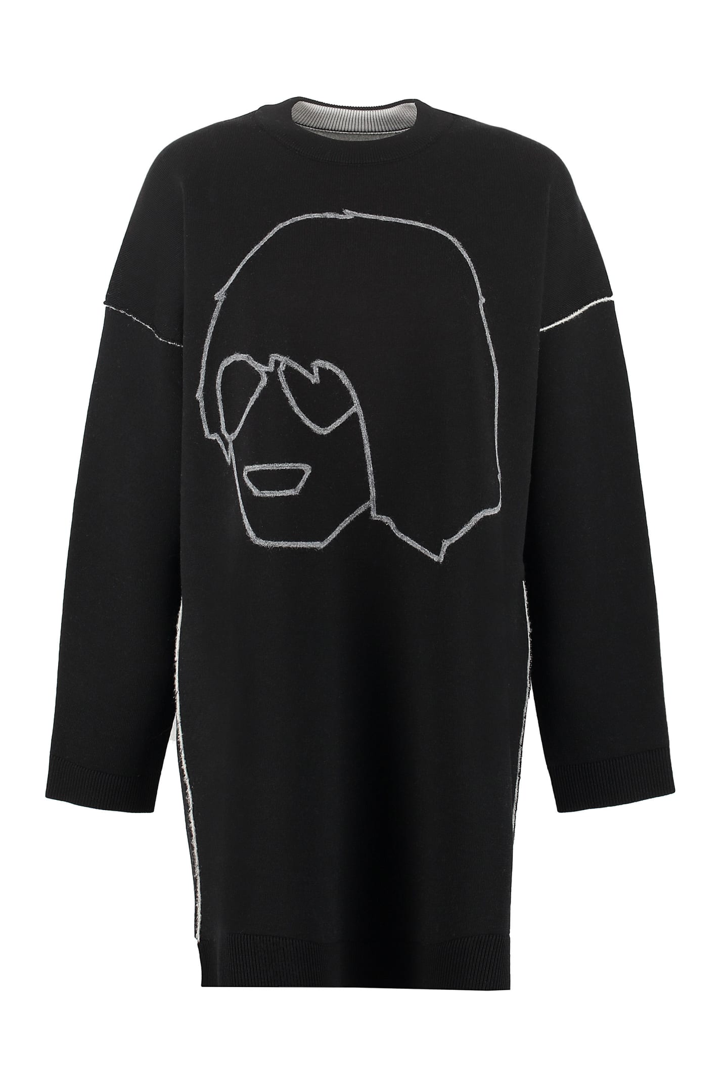 Kenzo Embroidered Oversize Sweater