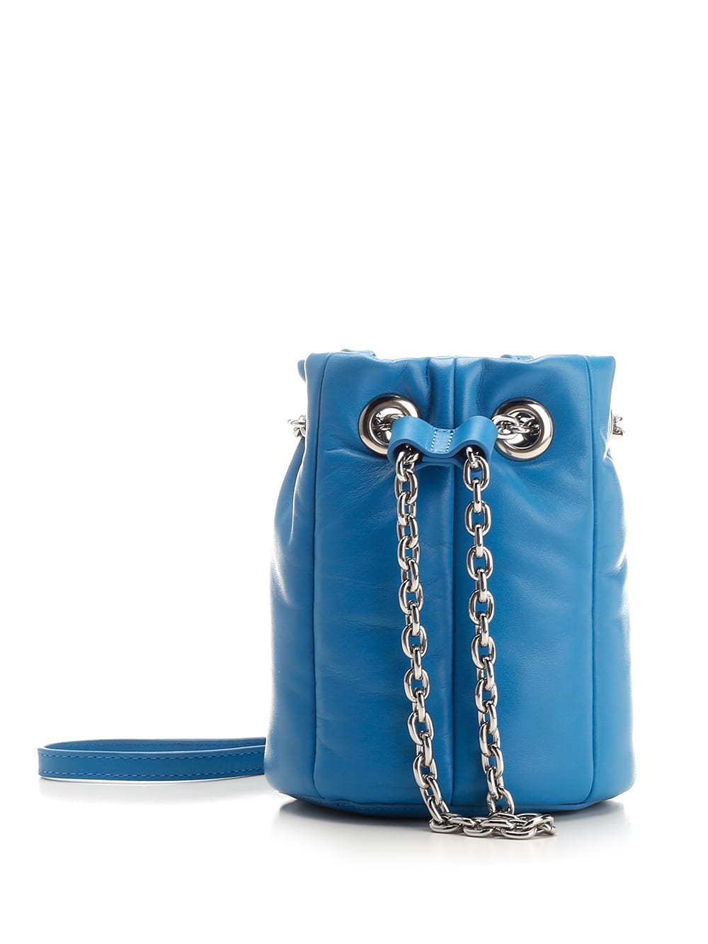 STAND STUDIO LIGHT BLUE YVETTE BUCKET BAG