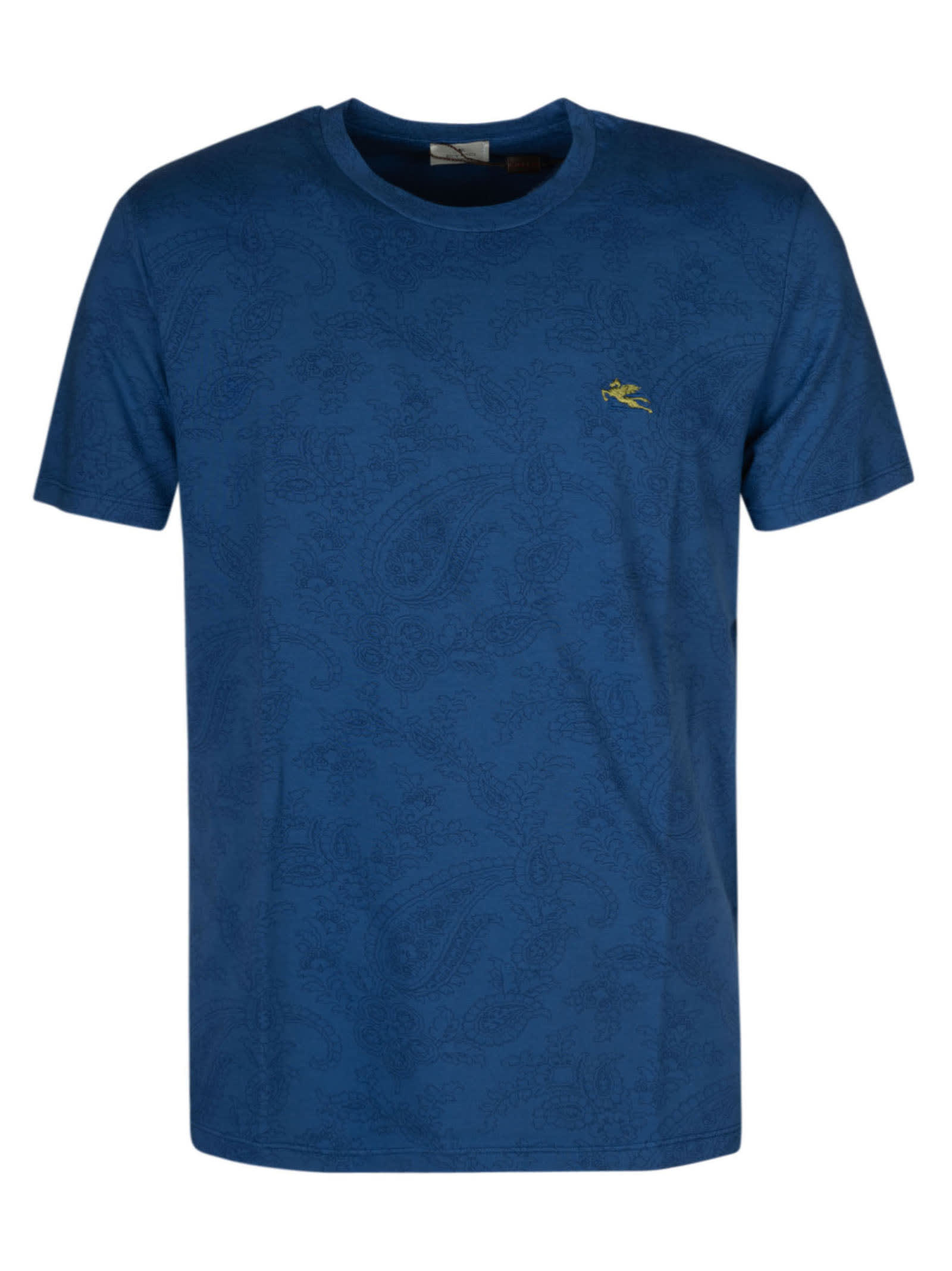 Etro Embroidered Logo Pasley T-shirt