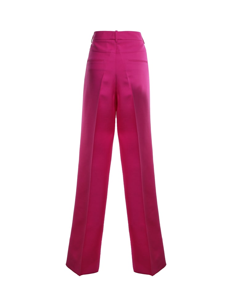 Shop Valentino Pp Pink Trousers