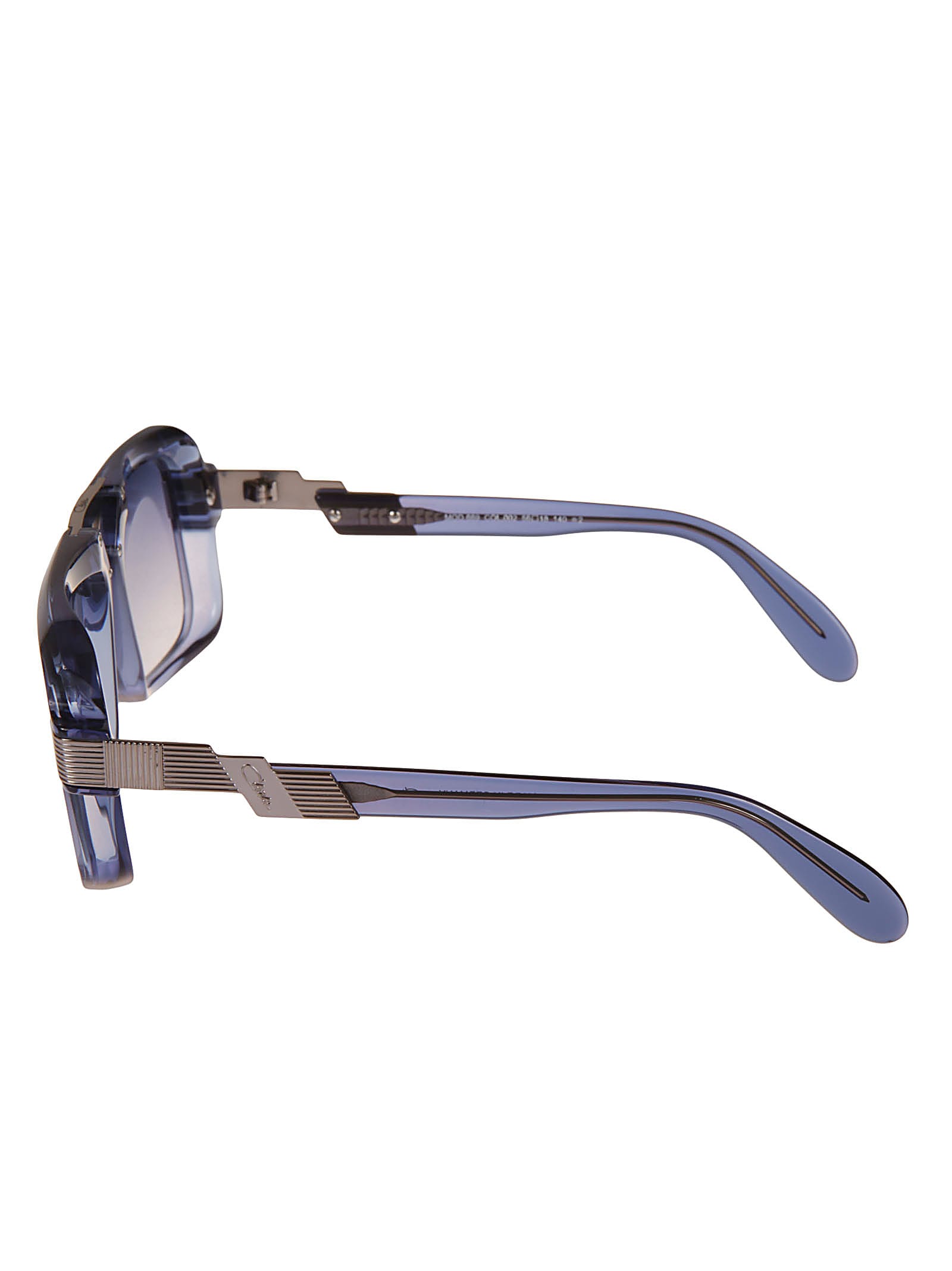 Cazal Classic Transparent Square Frame Sunglasses In Blue