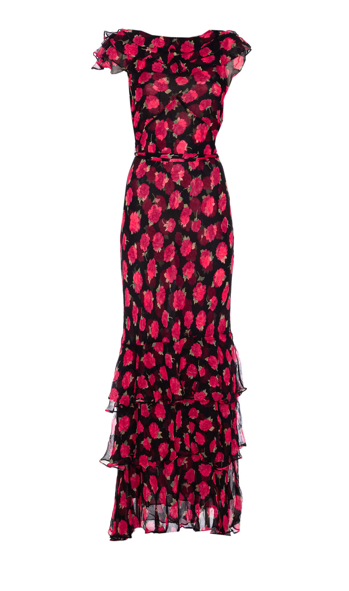 Rio Ruffled Gown