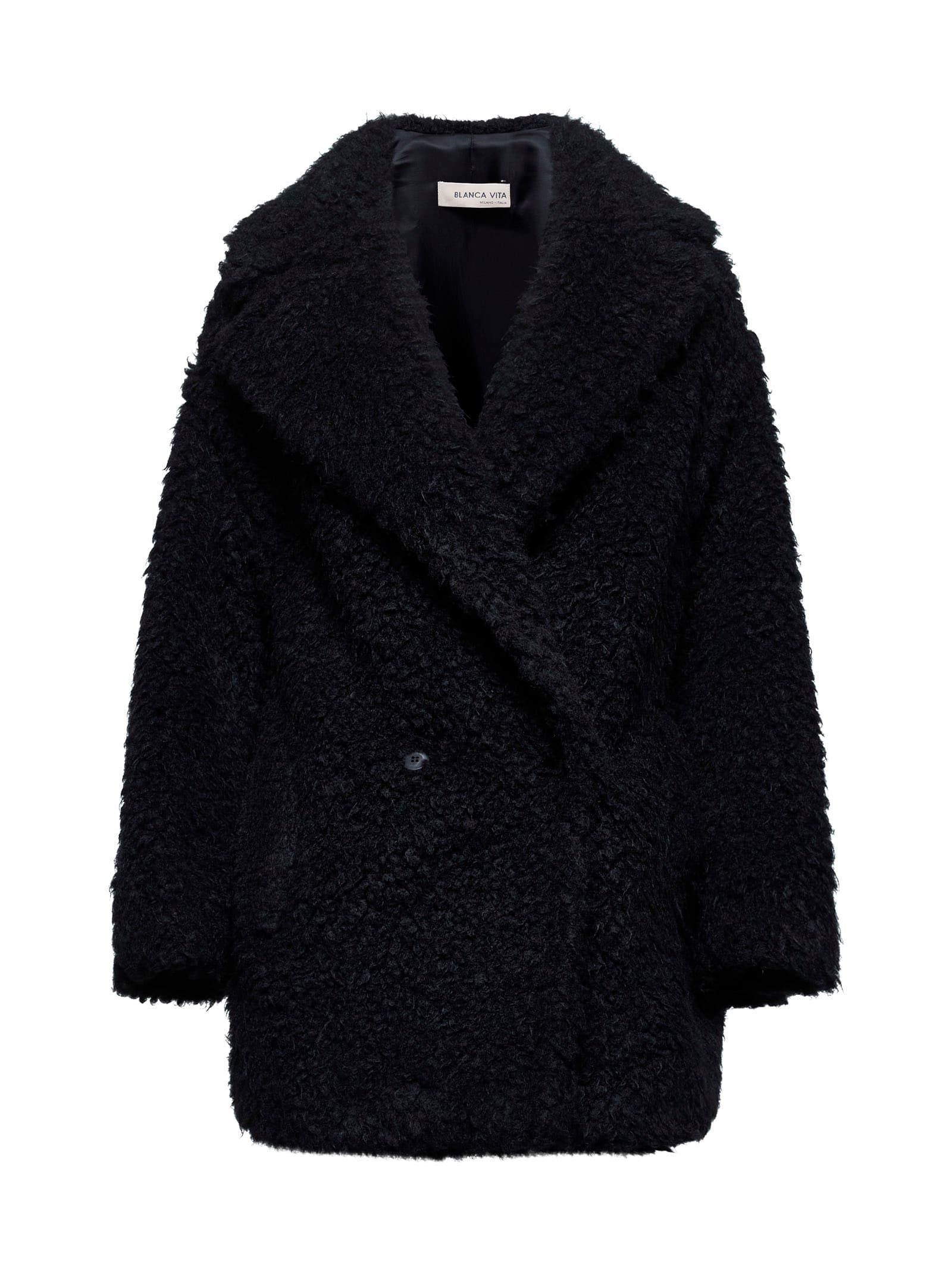 Shop Blanca Vita Coat In Onice