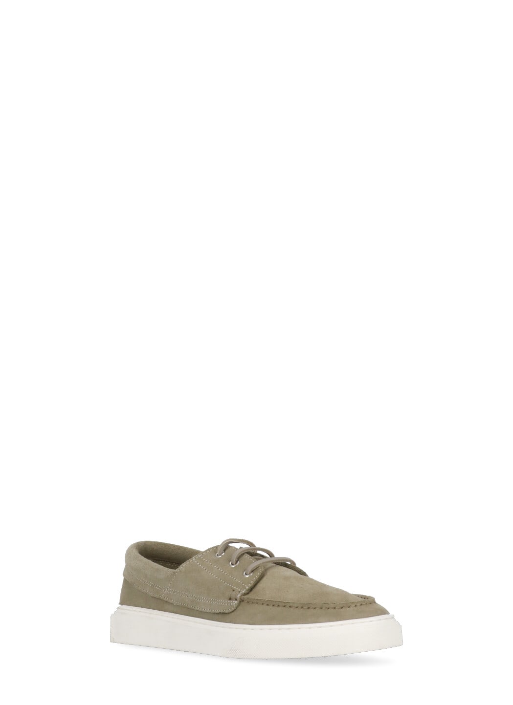 Shop Woolrich Suede Leather Lace-up Shoes In Green