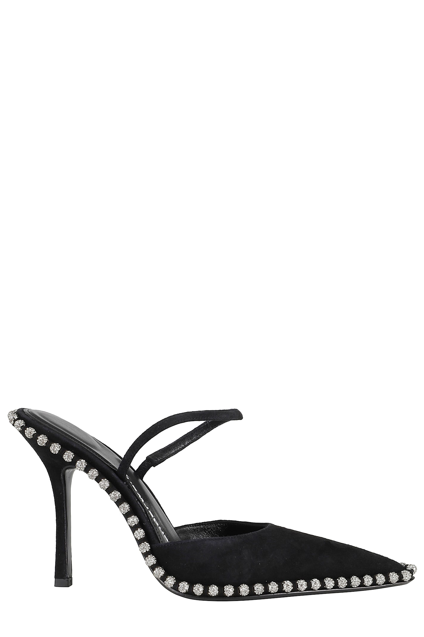 Alexander Wang Decorated High-heeled Pumps In Black