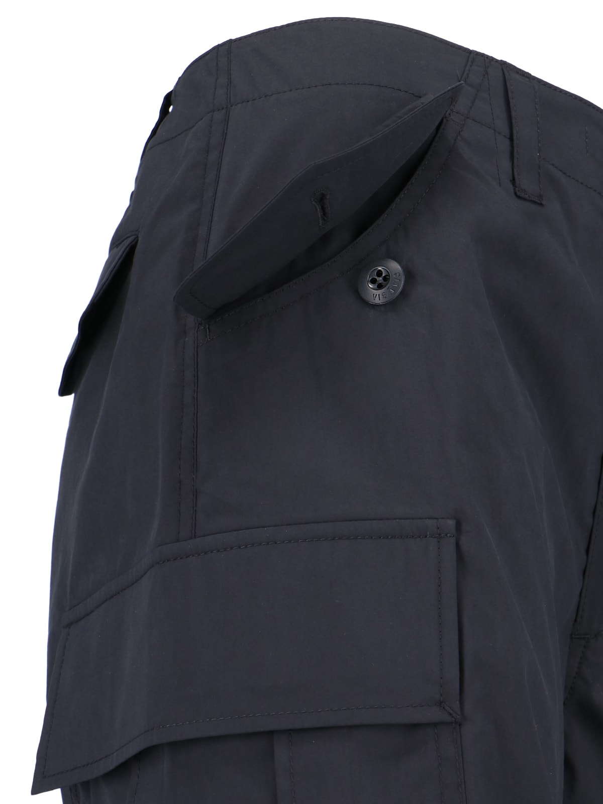 Shop Vis-a-vis Cargo Pants In Black