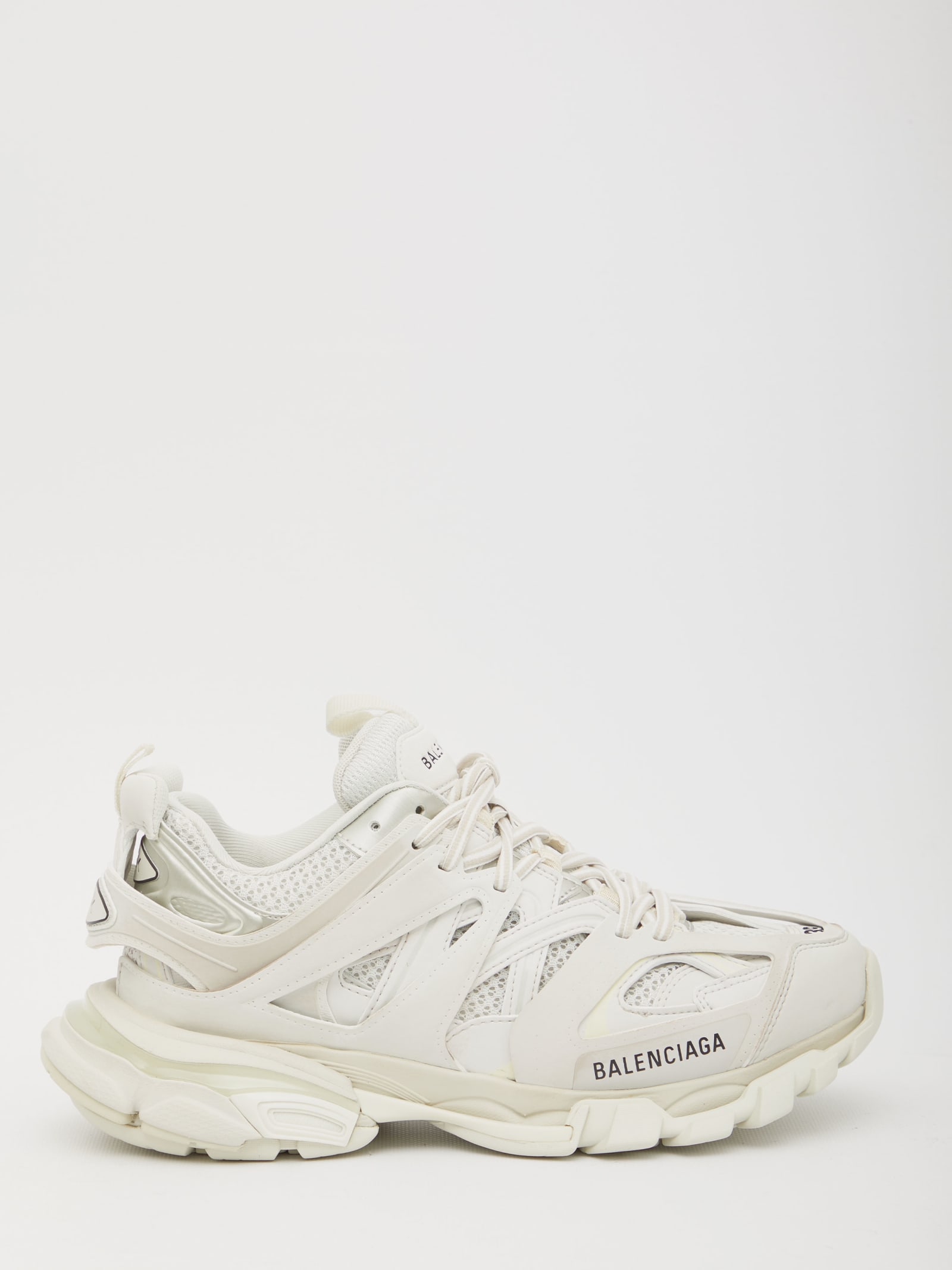 Shop Balenciaga Track Sneakers In White