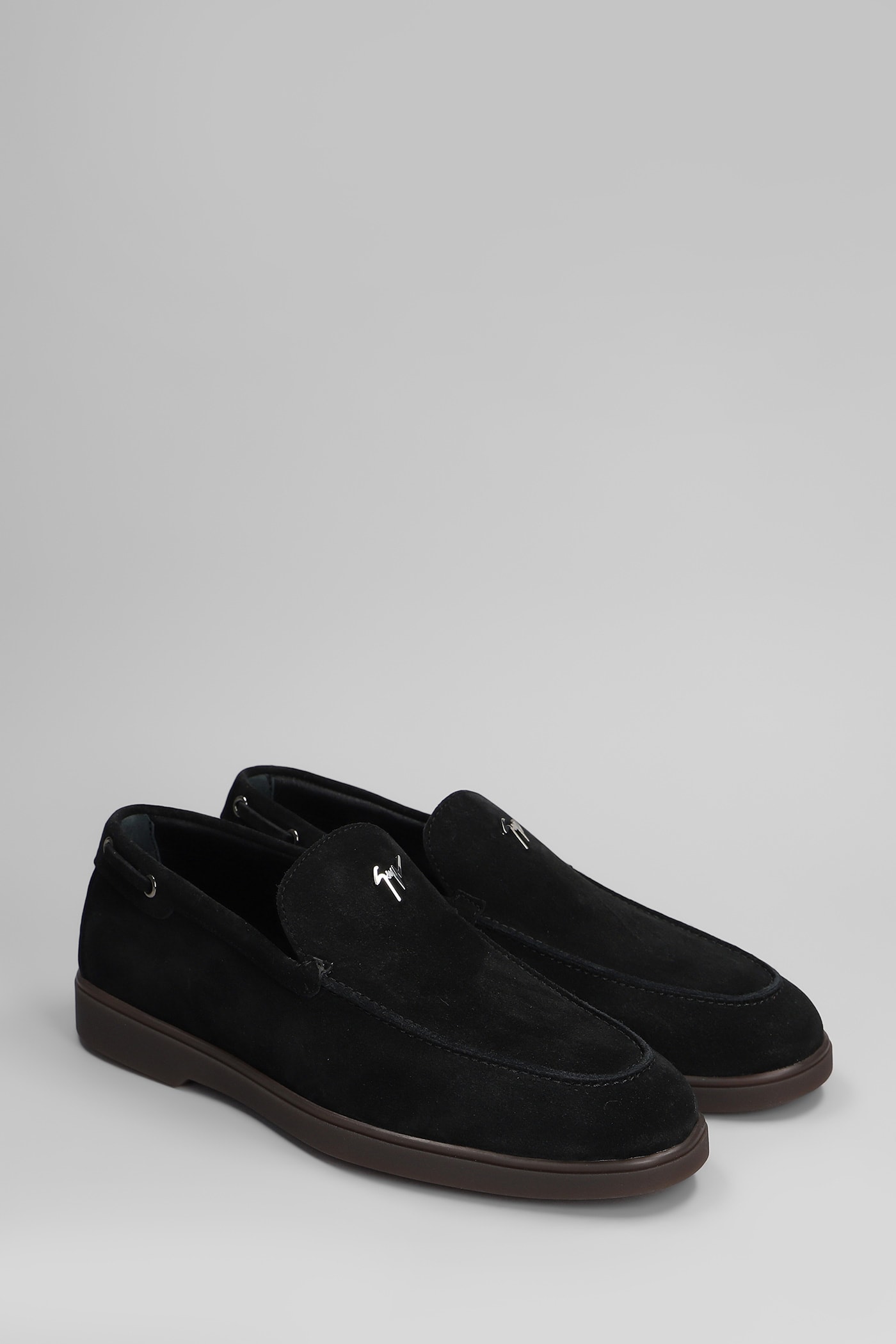 Giuseppe Zanotti The Maui Loafers In Black Suede
