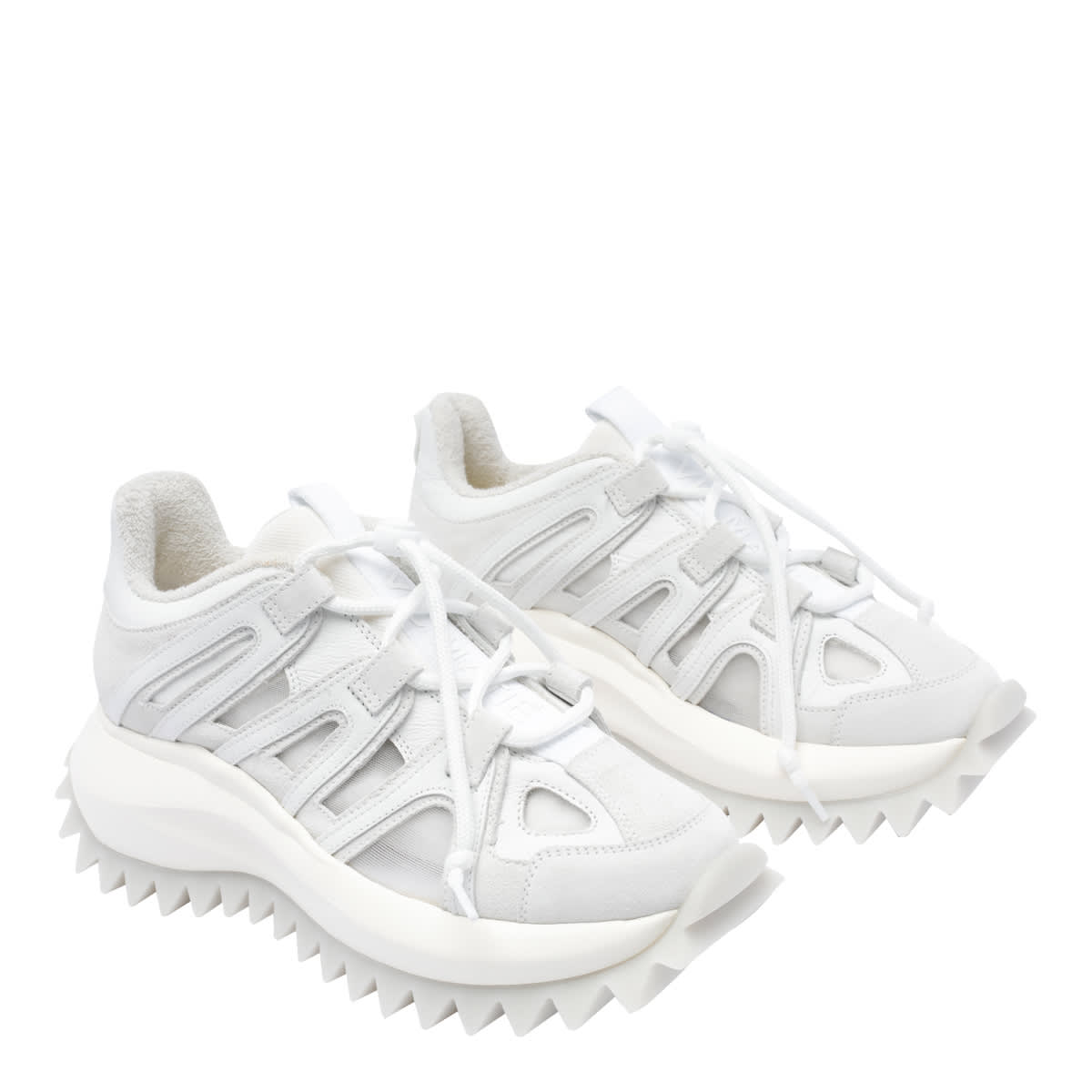 Shop Vic Matie Running Treck Sneakers In White