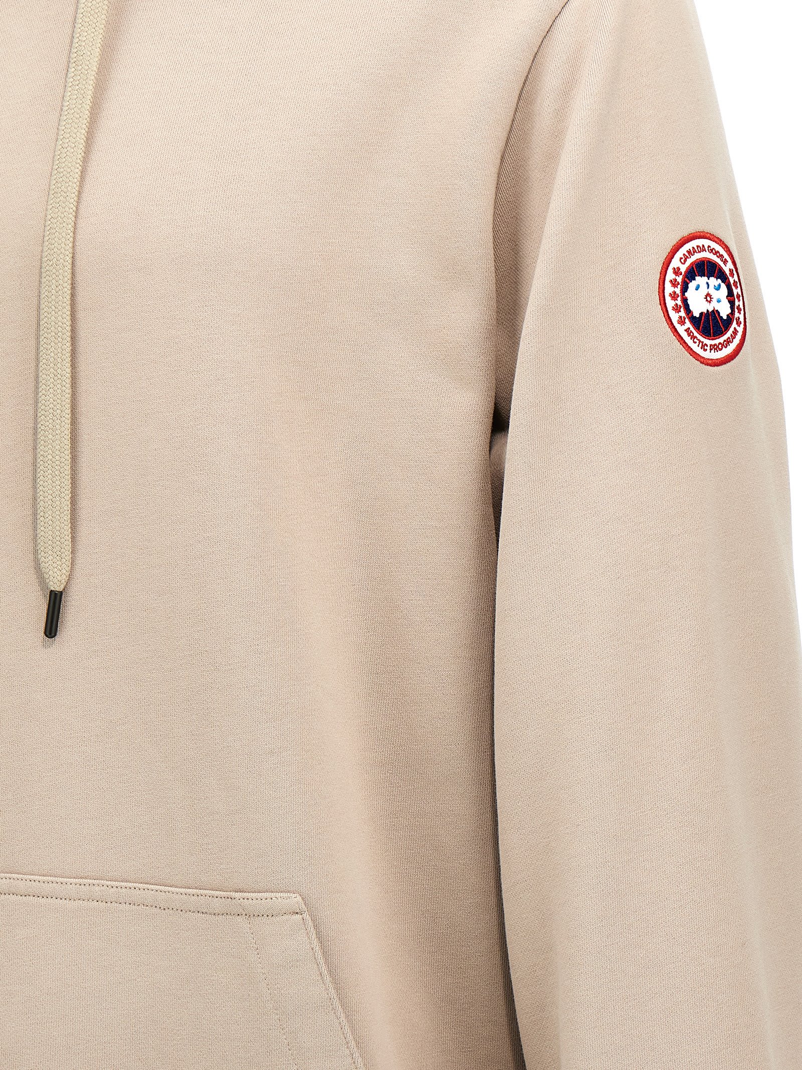 Canada Goose Huron Pouch-pocket Hoodie In Neutral
