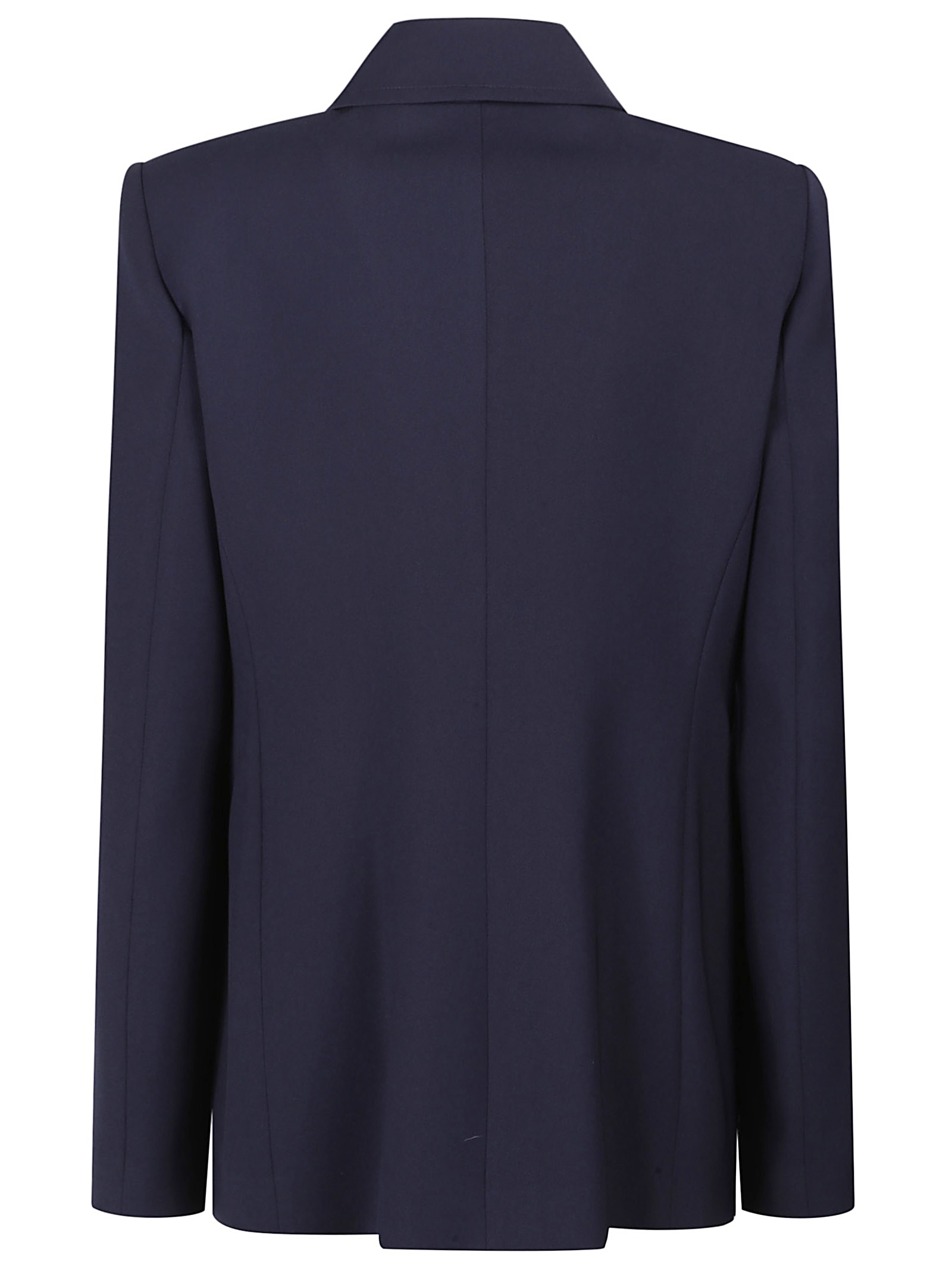 Patrizia Pepe Essential Blazer In Blue