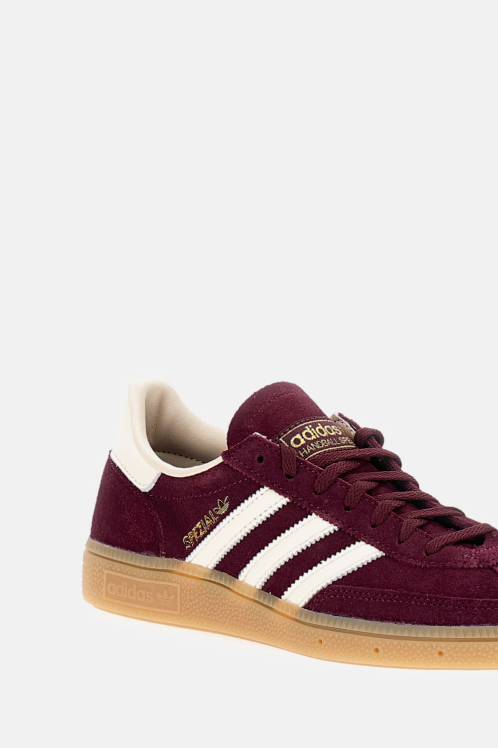 Adidas Originals Maroon Handball Spezial Womans Sneakers In Red