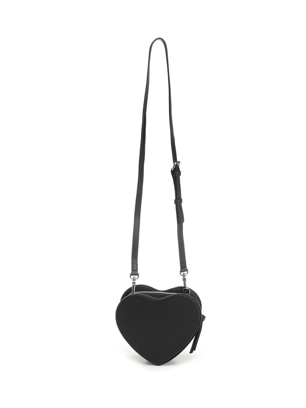 Vivienne Westwood Louise Heart-shaped Crossbody Bag In Black