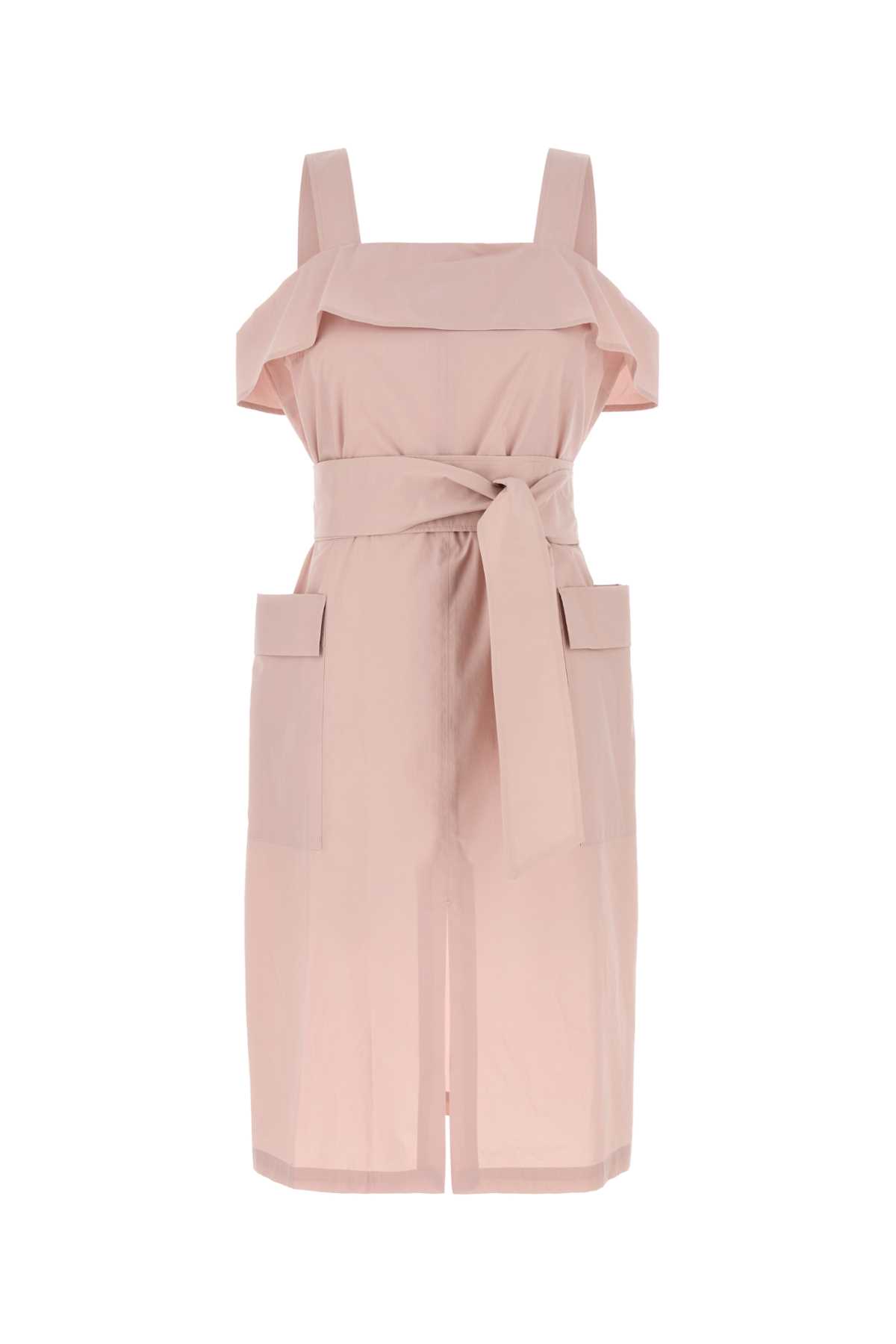 Pink Cotton Arte1234 Dress