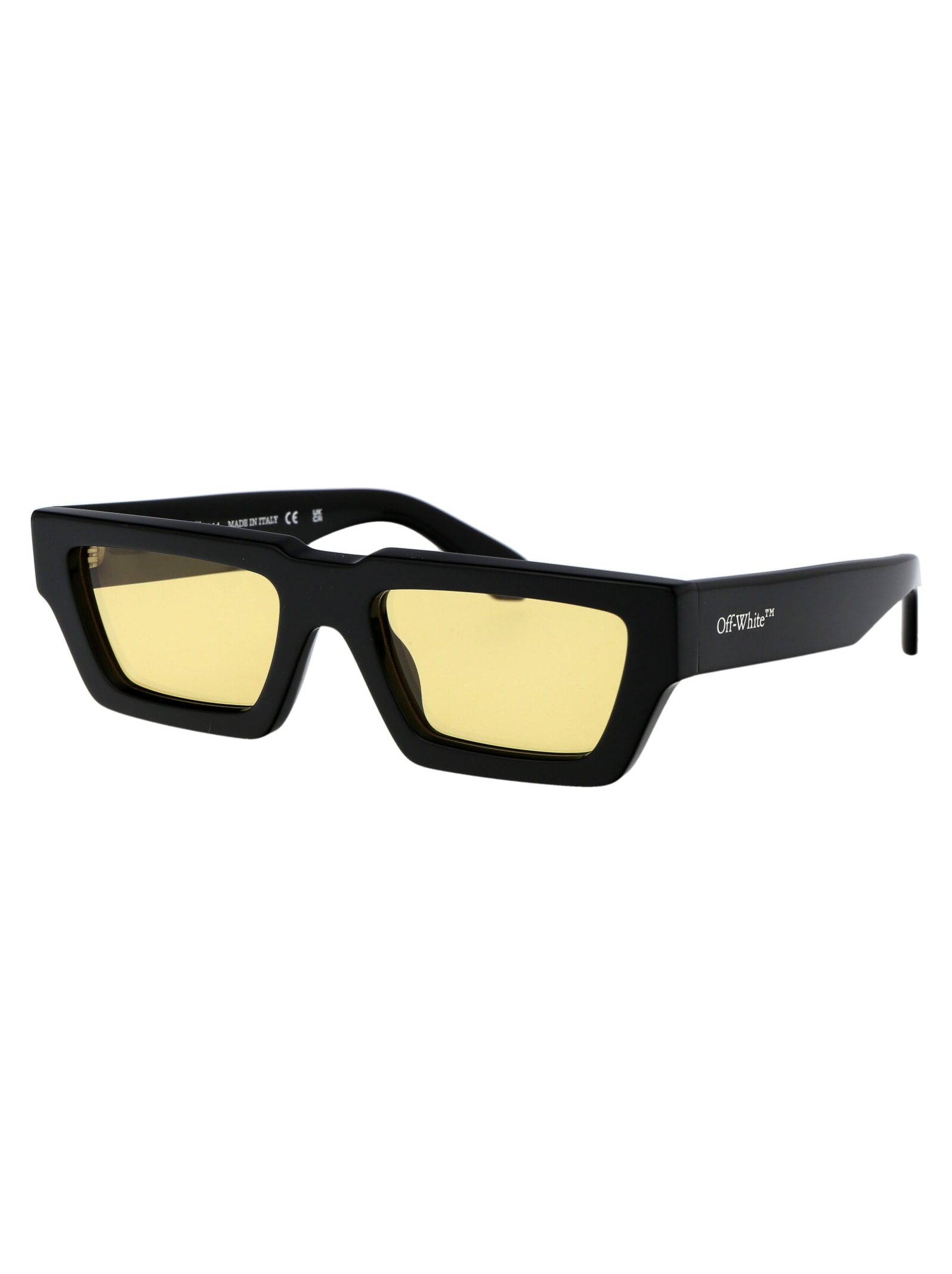 Shop Off-white Manchester Sunglasses In 1018 Black