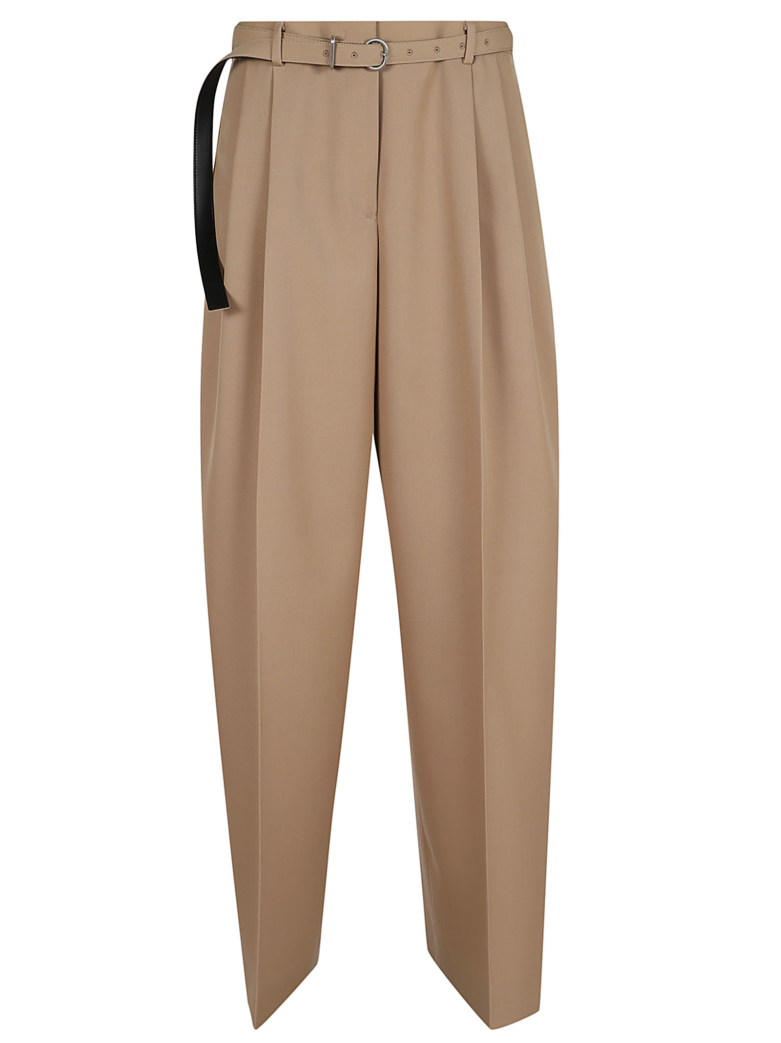 Shop Jil Sander Trouser 42 Aw 28 Wb In Clay