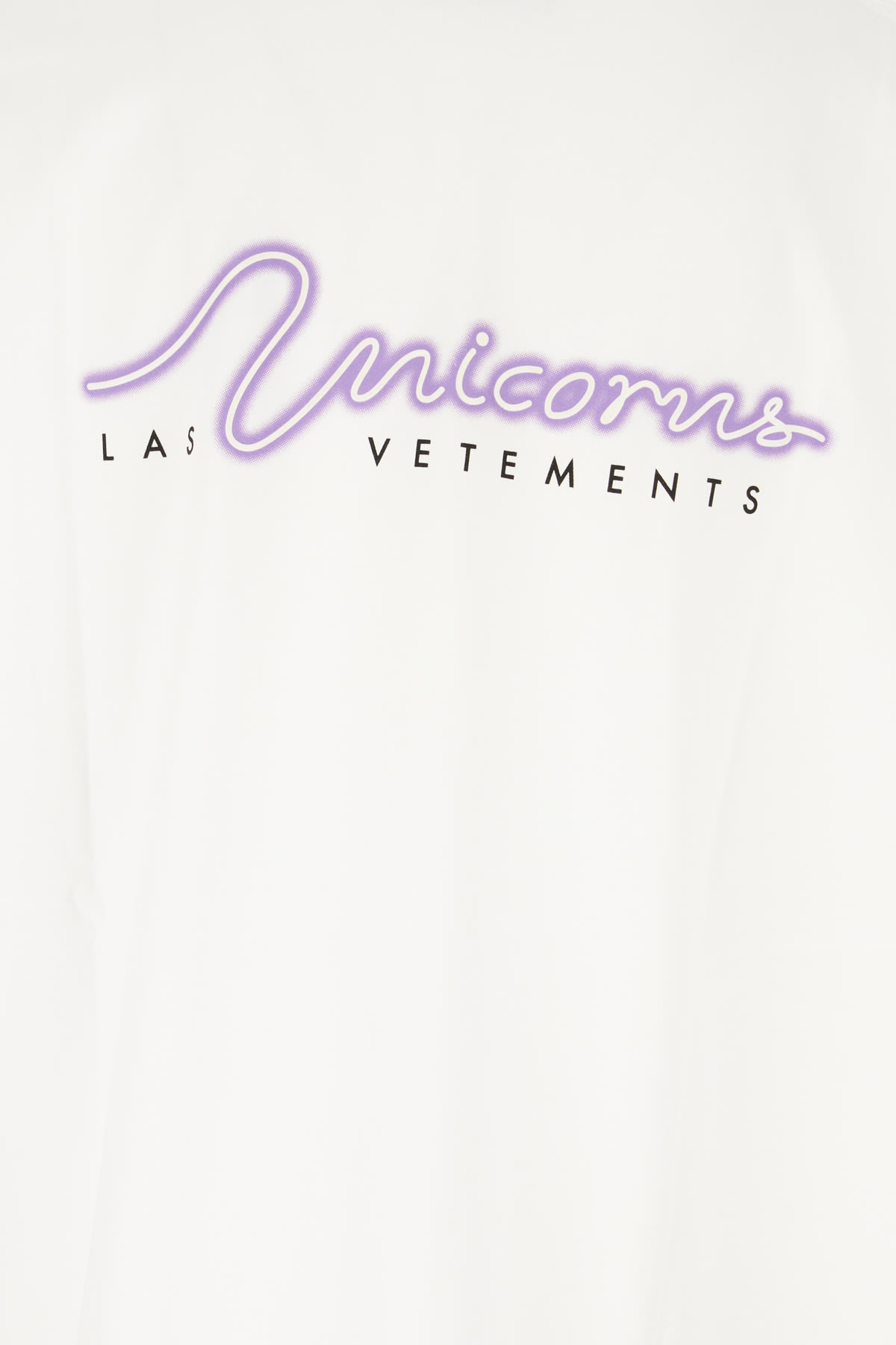 Shop Vetements White Cotton Oversize T-shirt