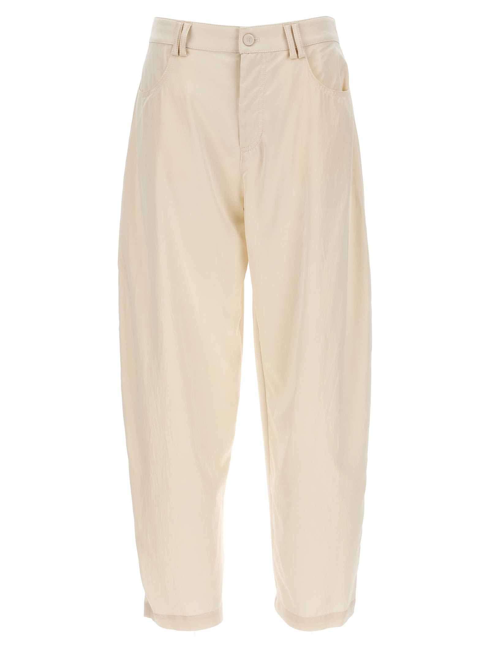 Shop Pinko Pollock Trousers In Pink
