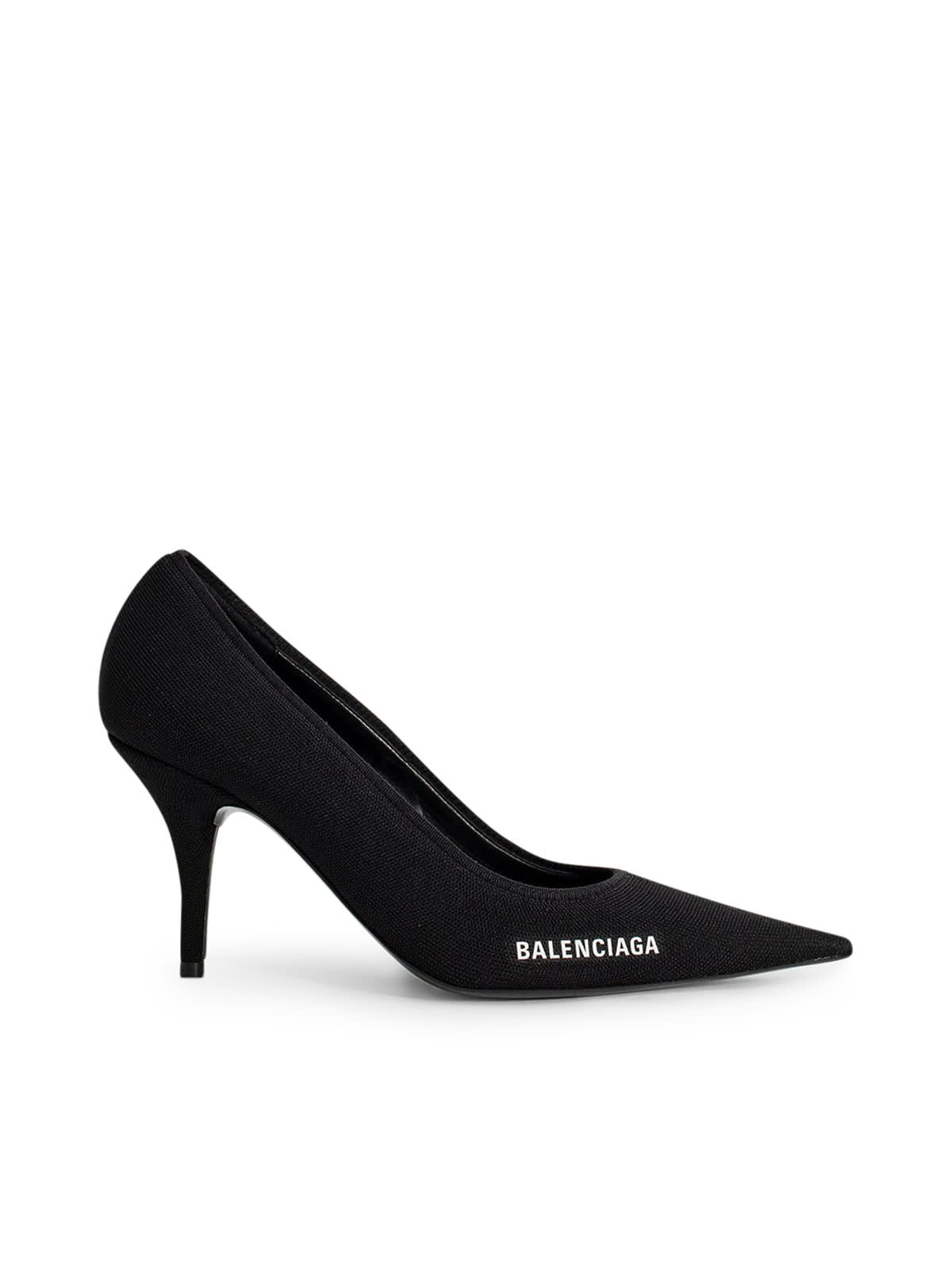 Buy Balenciaga Recicled Knit Logo Pump M80 online, shop Balenciaga shoes with free shipping
