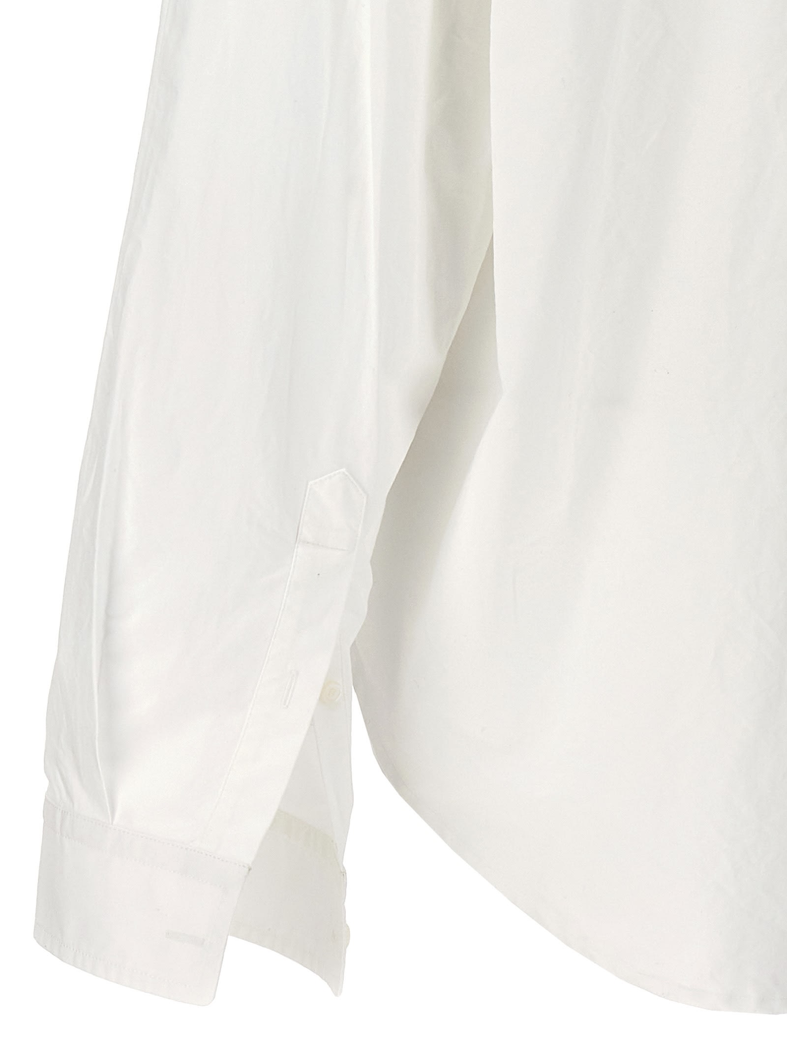 Shop Balenciaga Crumpled Effect Shirt In White