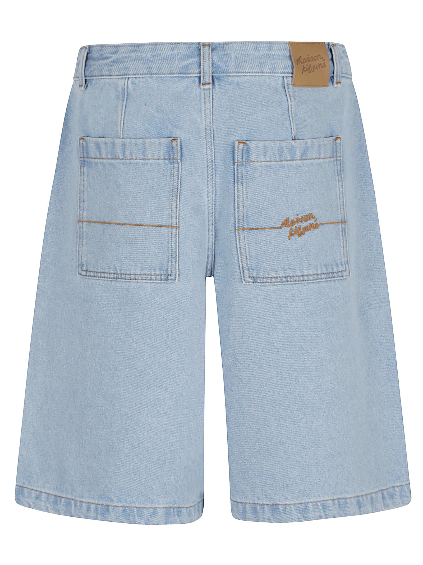 MAISON KITSUNÉ DENIM WORKWEAR SHORTS