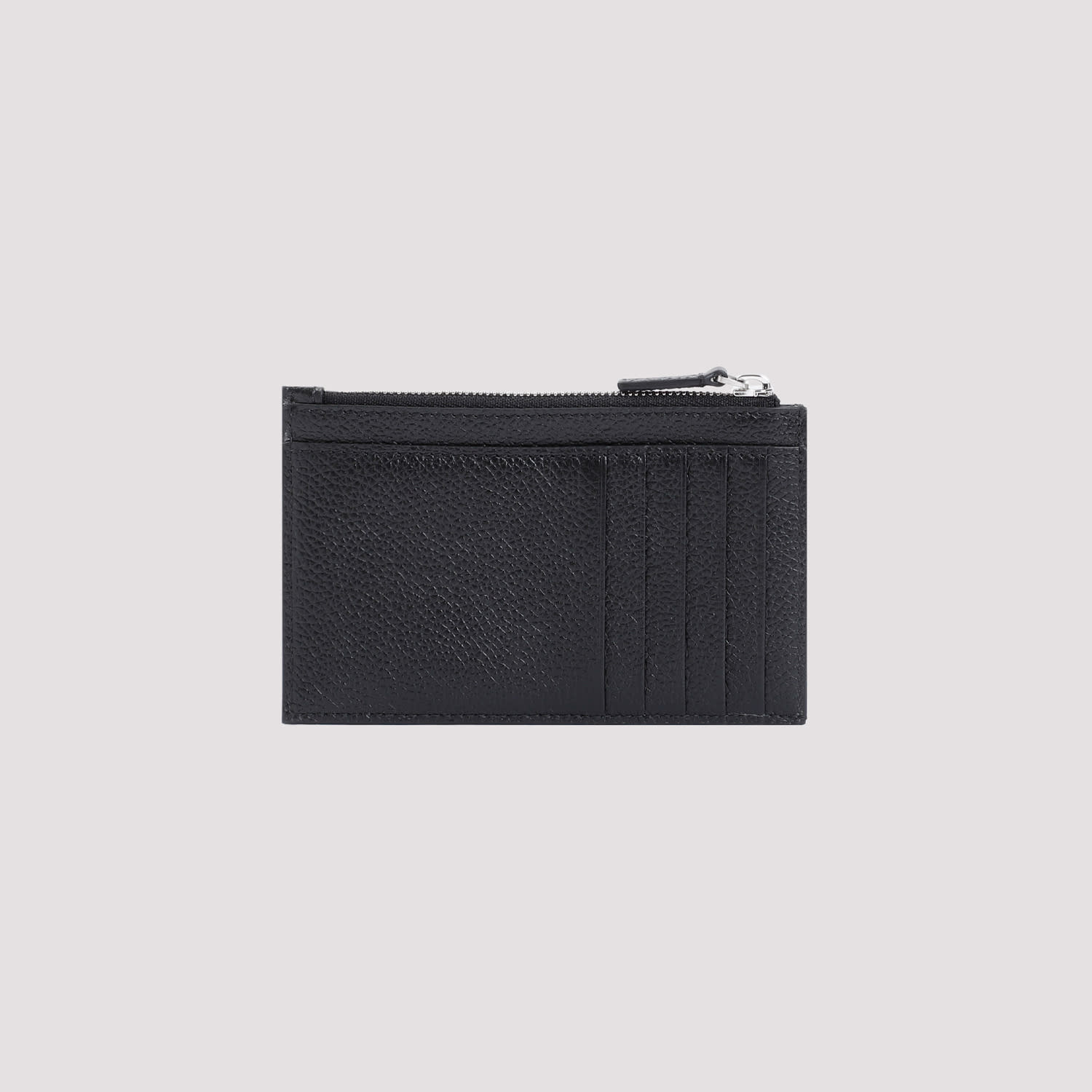 Shop Balenciaga Cash Long Coin Card Holder In Black