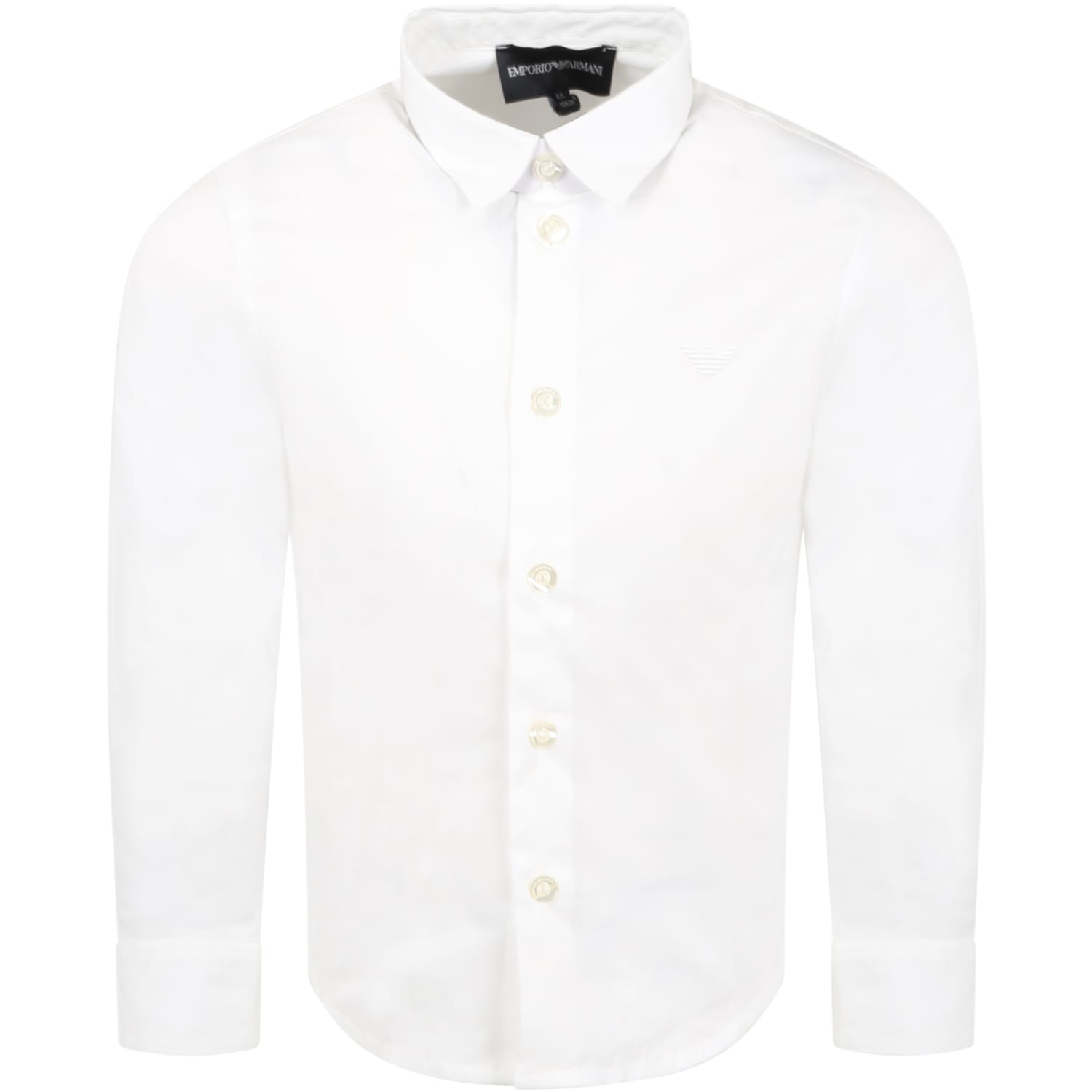 Armani Collezioni White Shirt For Boy