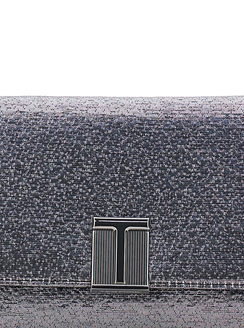 Tom Ford Laminated Hammered-effect Fabric Mini Bag