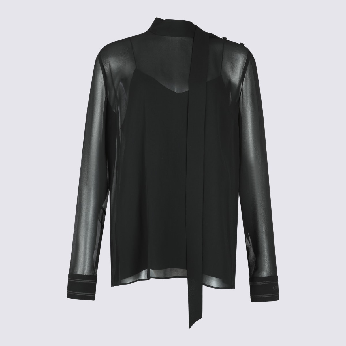 Gucci Black Silk Shirt