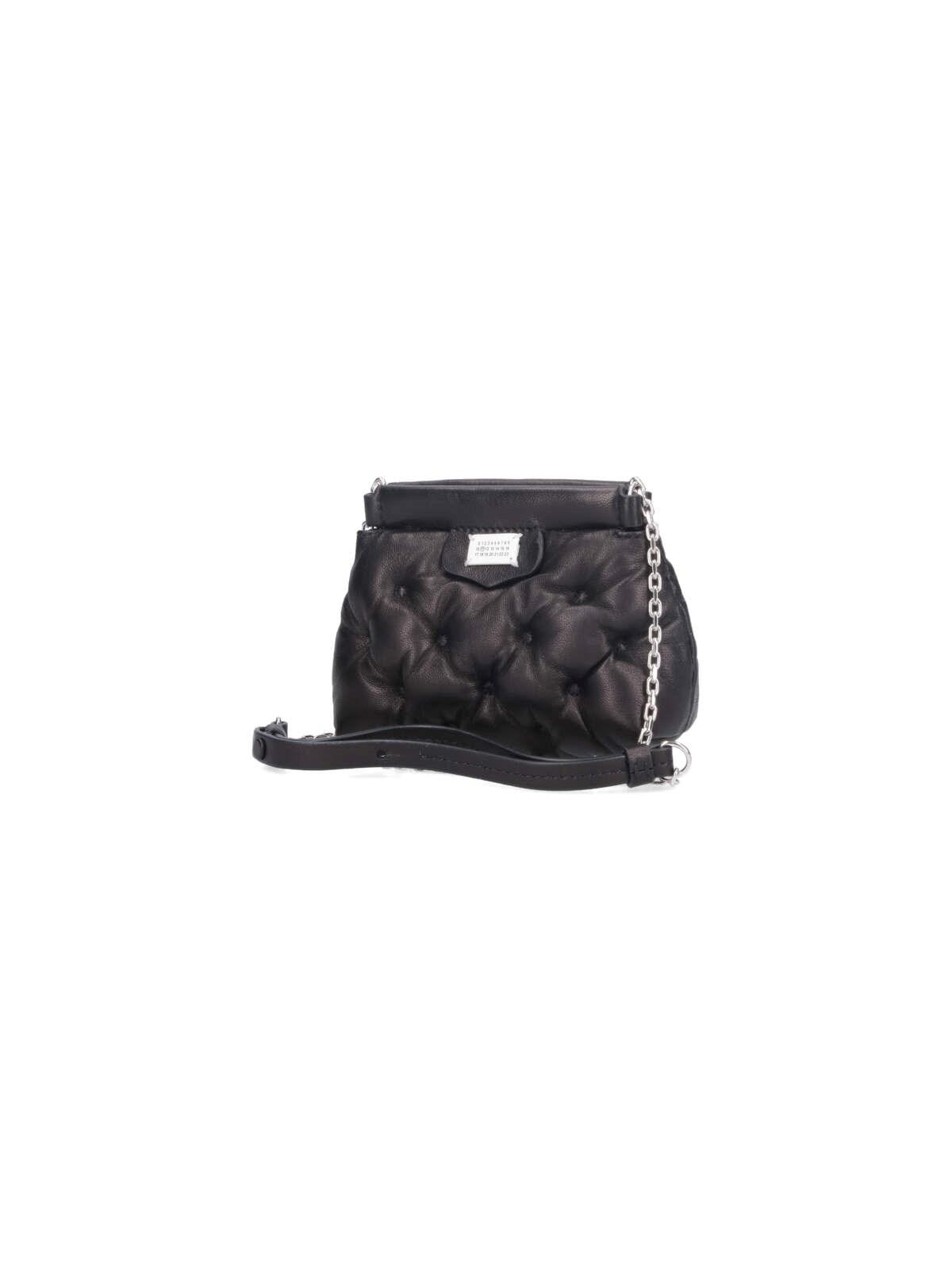 Shop Maison Margiela Glam Slam Classique Baby Bag In Black