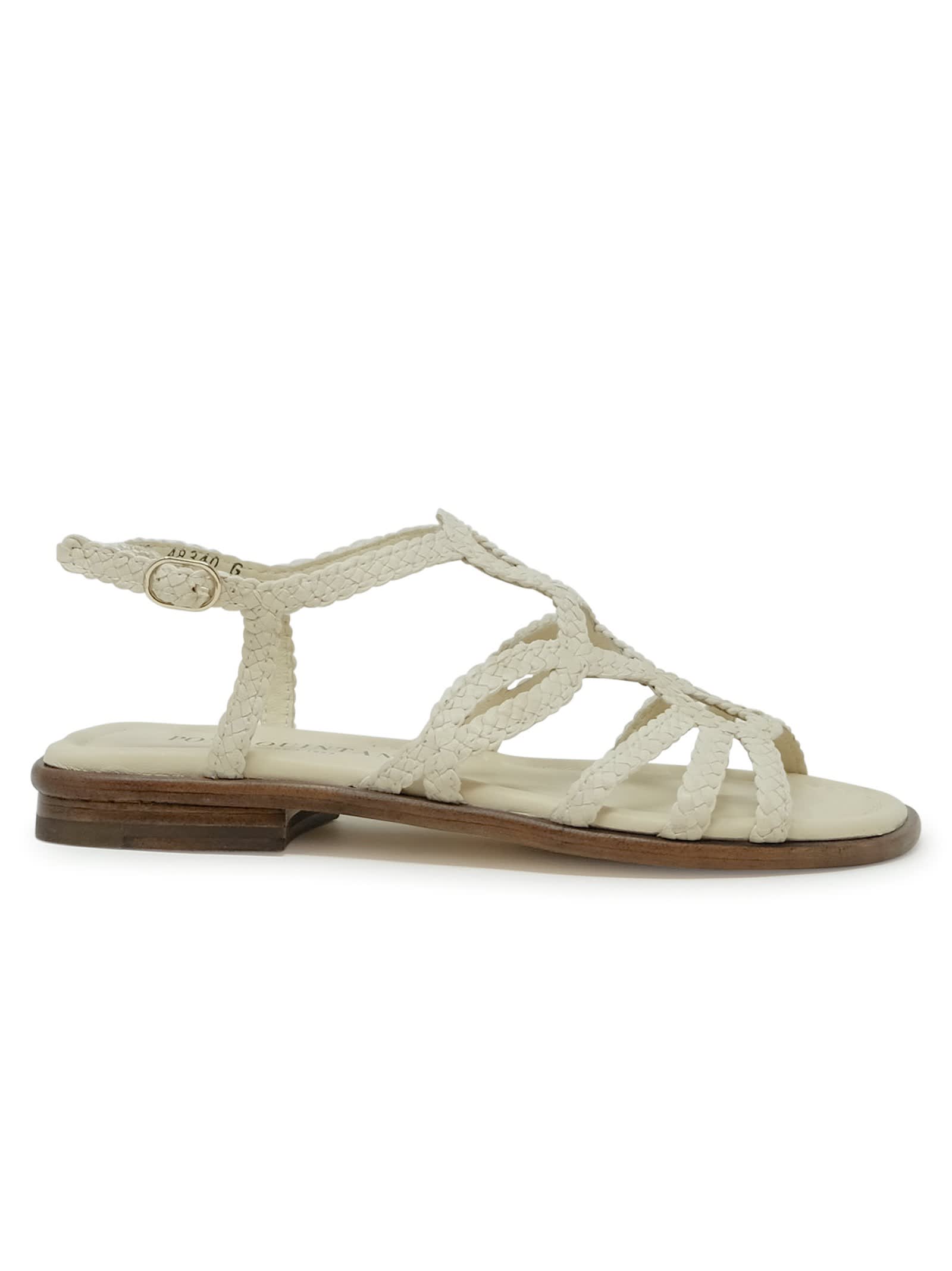 Leather Tina Flat Sandals
