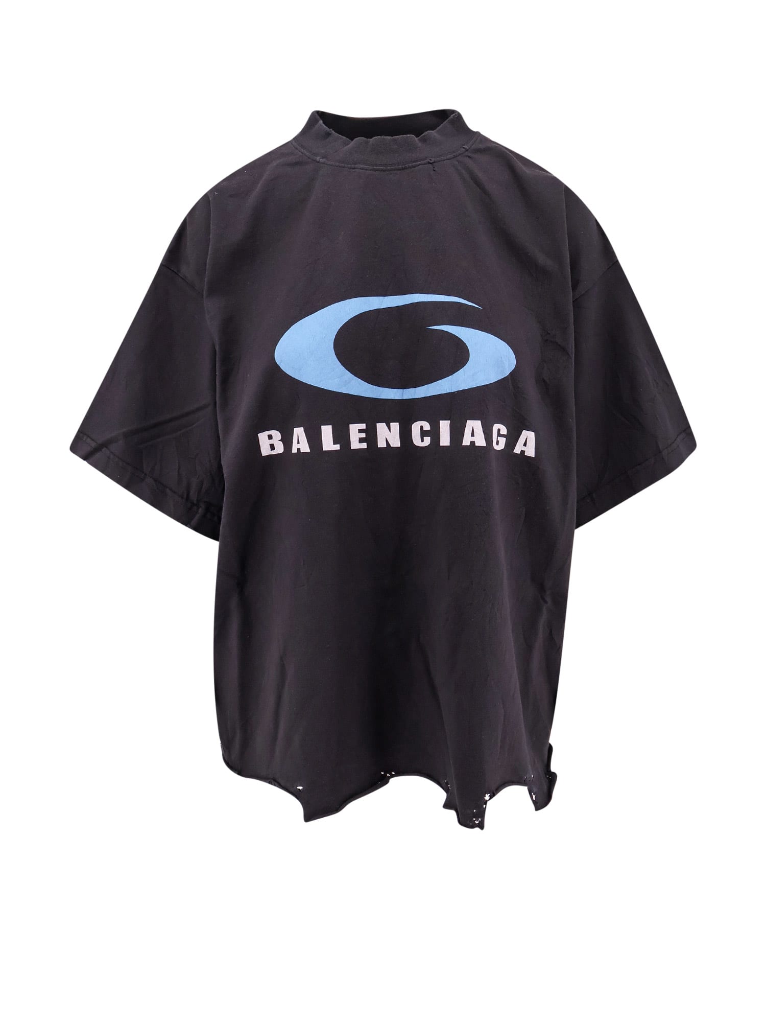 Shop Balenciaga T-shirt In Black