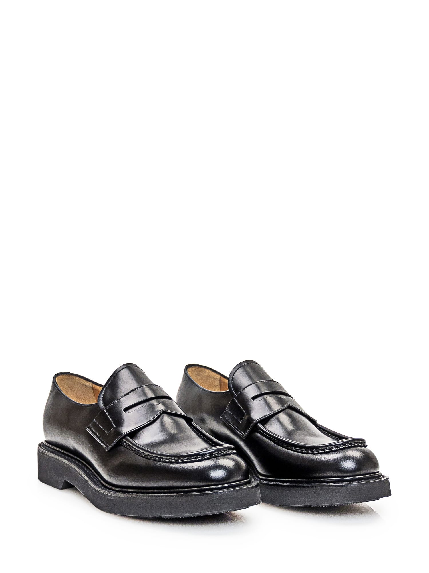 Shop Church's Lynton Loafers In Black