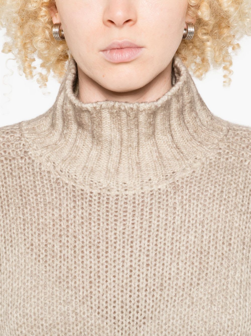 Avant Toi Cashmere Turtle-neck Jumper In Neutral