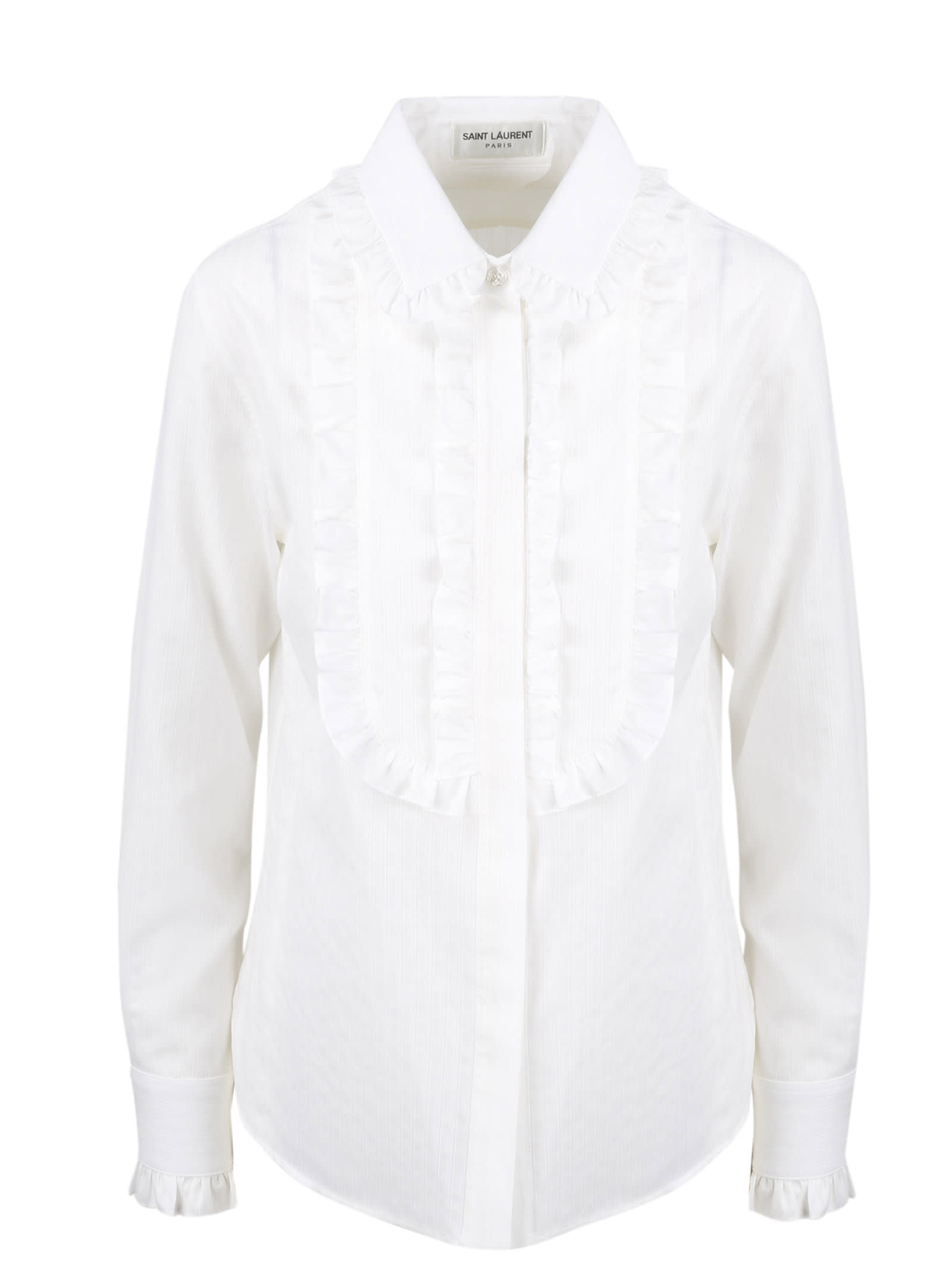 Saint Laurent Striped Jacquard Shirt
