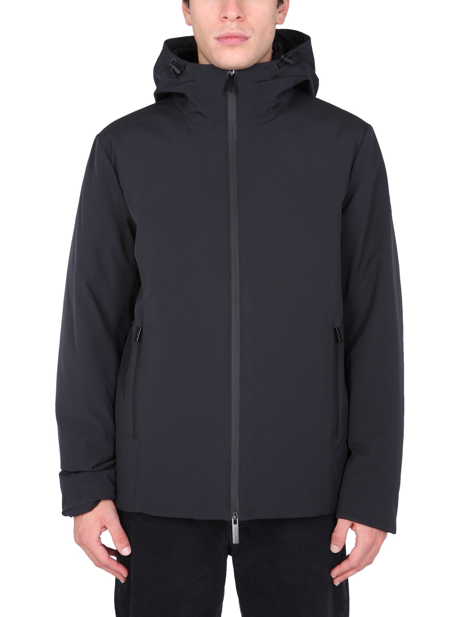 Woolrich Slim Fit Pacific Two Layers Hooded Jacket