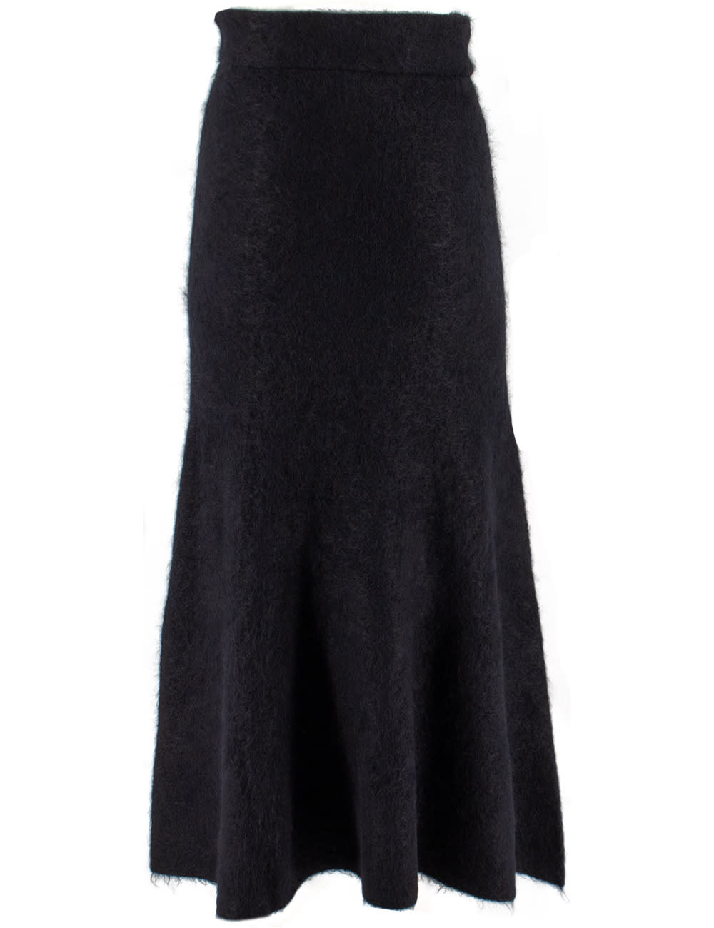 Shop Ermanno Firenze Skirt In Nero