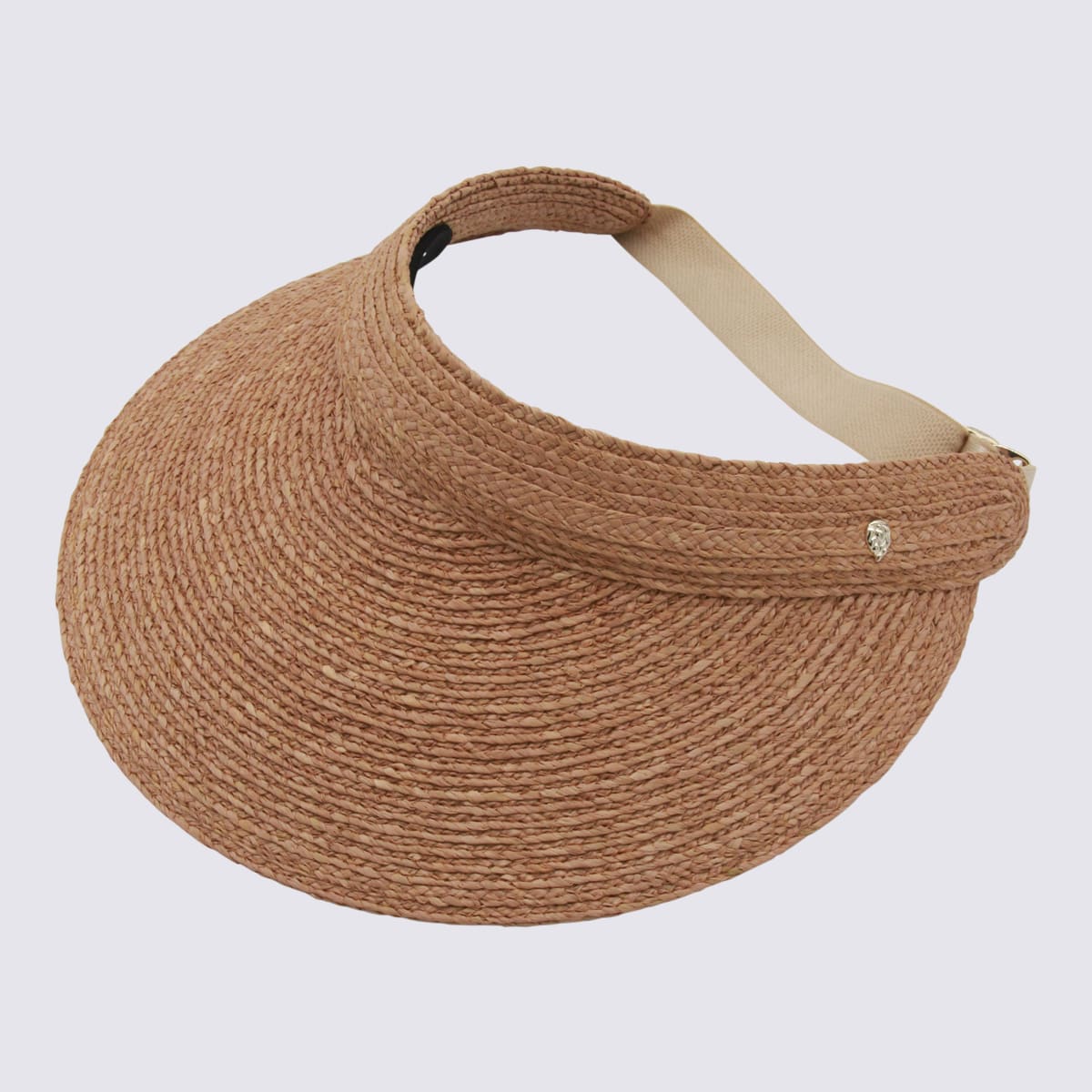 Helen Kaminski Camel Raffia Hat In Brown