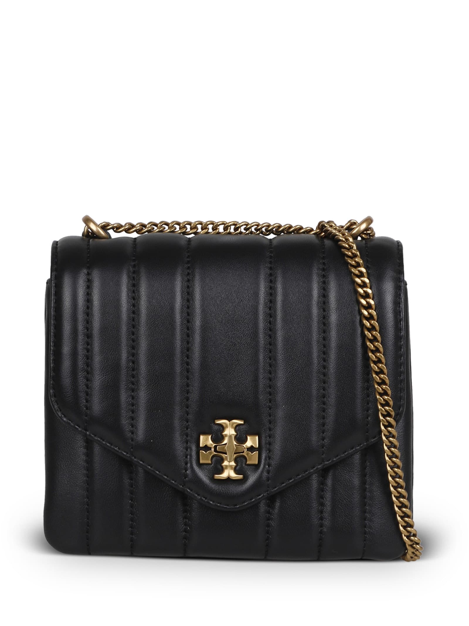 Tory Burch - Black Leather Kira Shoulder Bag