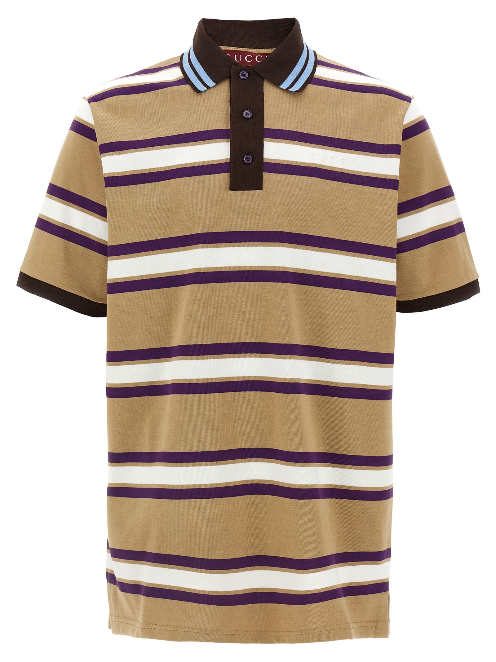 Embossed Logo Polo Shirt