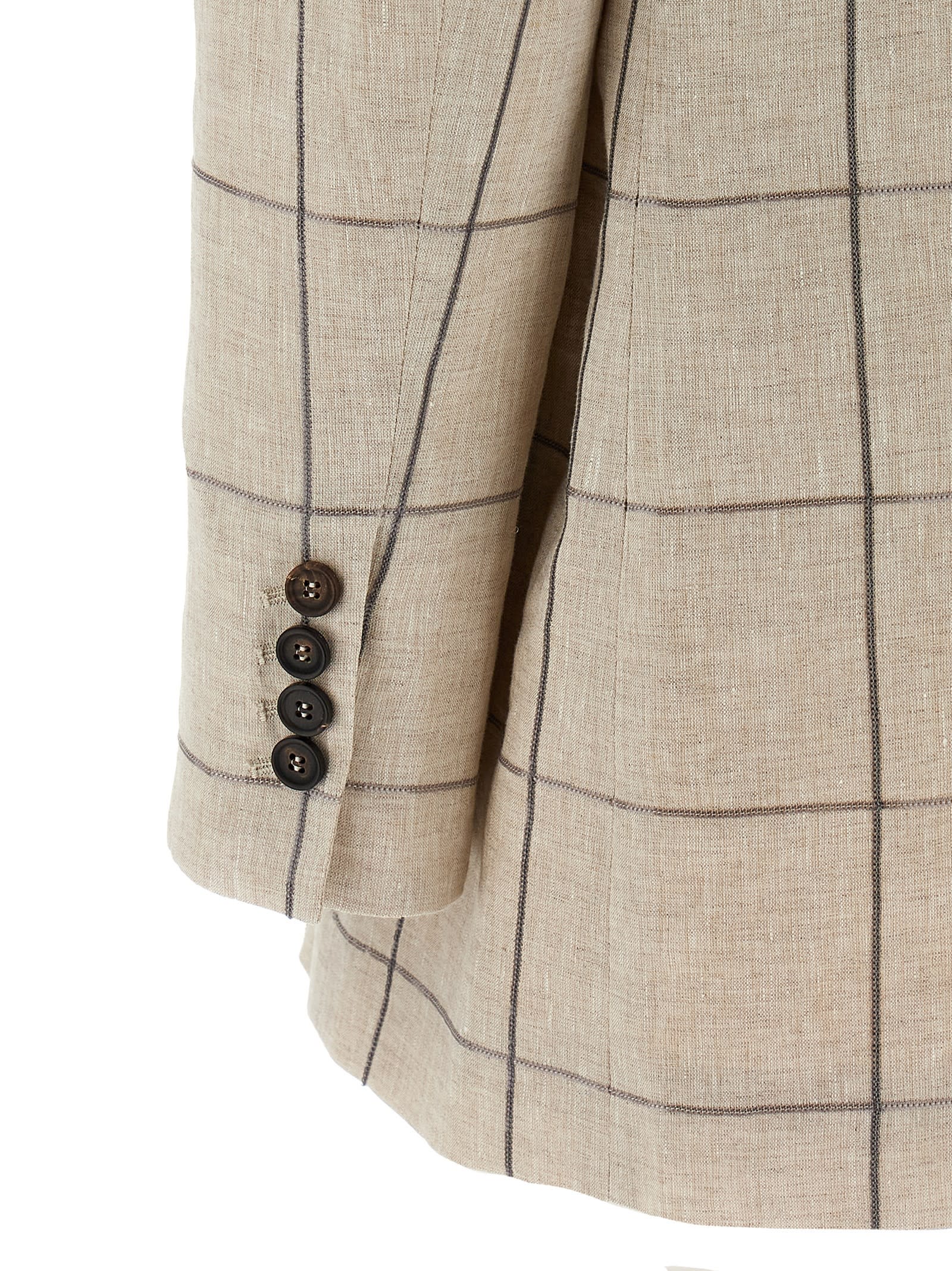 BRUNELLO CUCINELLI EMBROIDERY BLAZER