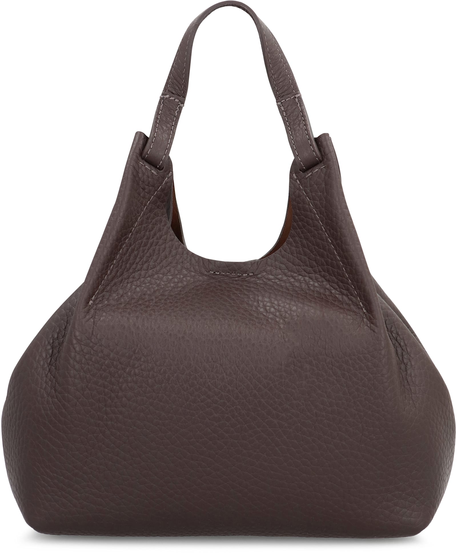 Gianni Chiarini Dua Leather Handbag In Brown